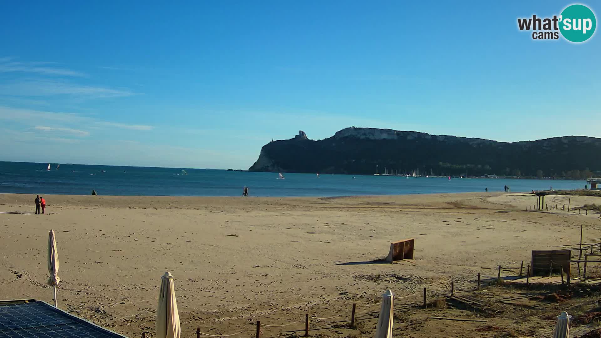 Webcam plage de Poetto | Cagliari | Sardaigne