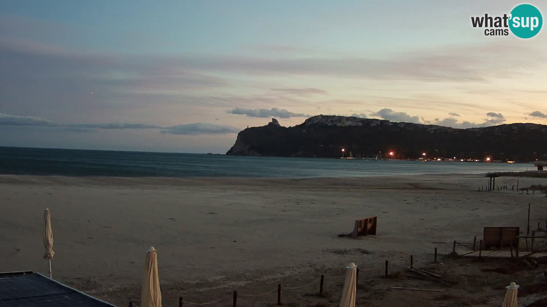 Webcam plage de Poetto | Cagliari | Sardaigne