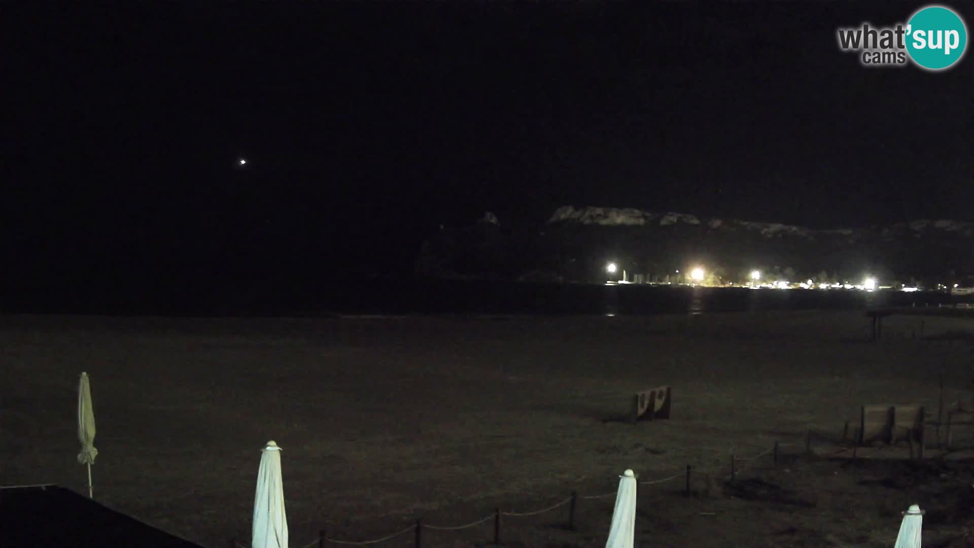 Poetto beach webcam | Cagliari | Sardinija