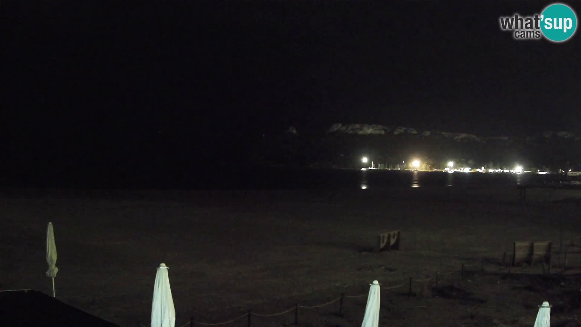 Poetto beach webcam | Cagliari | Sardinija