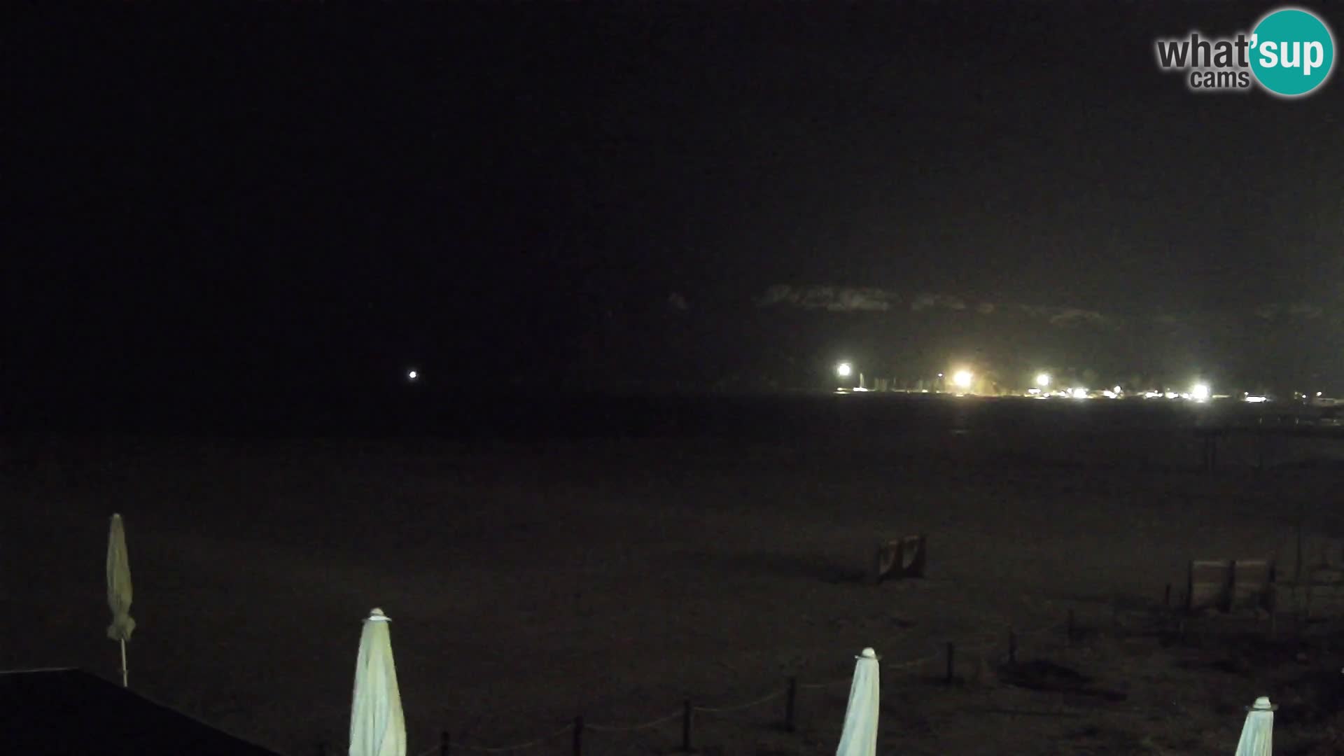 Poetto beach webcam | Cagliari | Sardinija