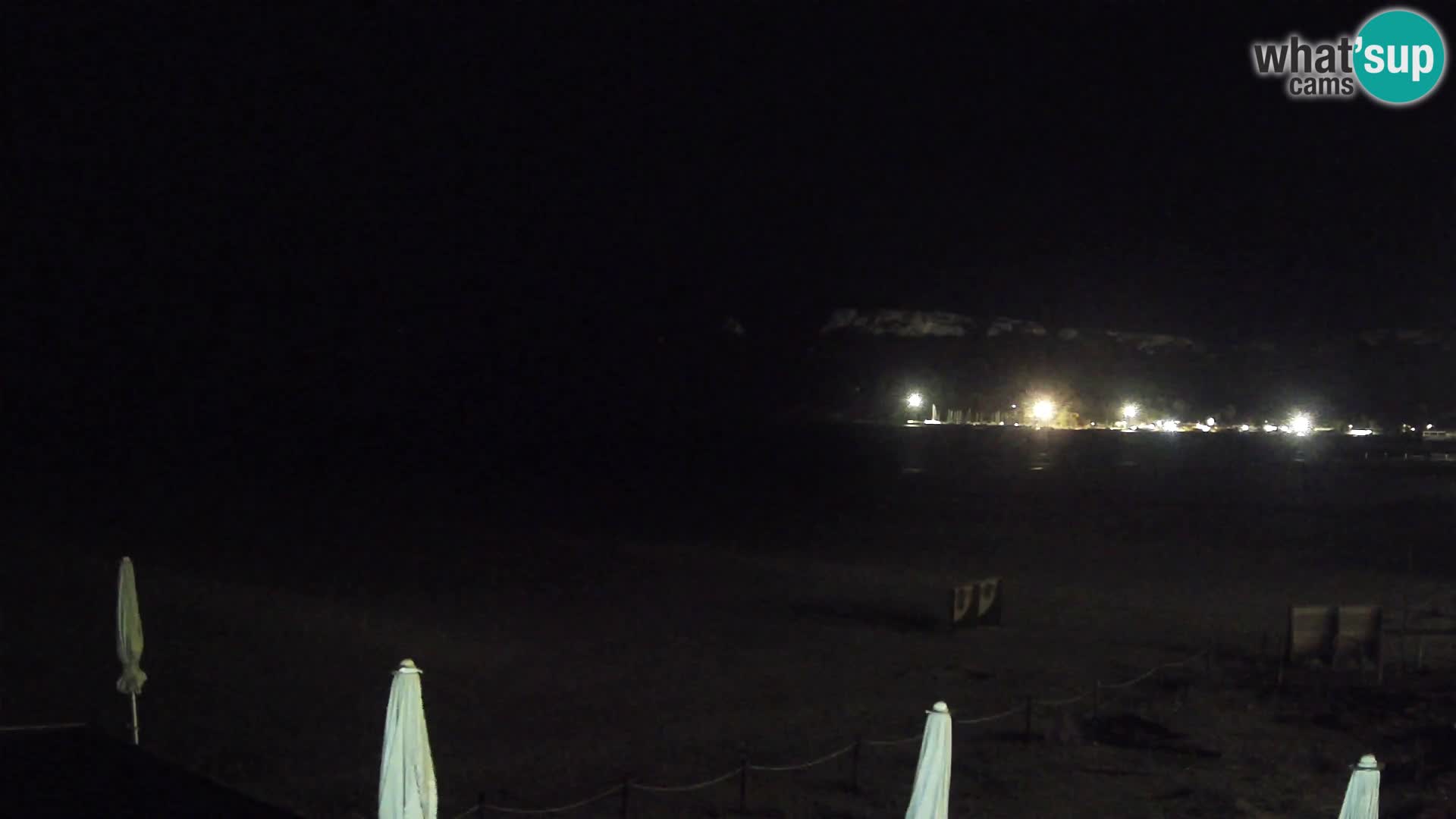 Poetto beach webcam | Cagliari | Sardinija
