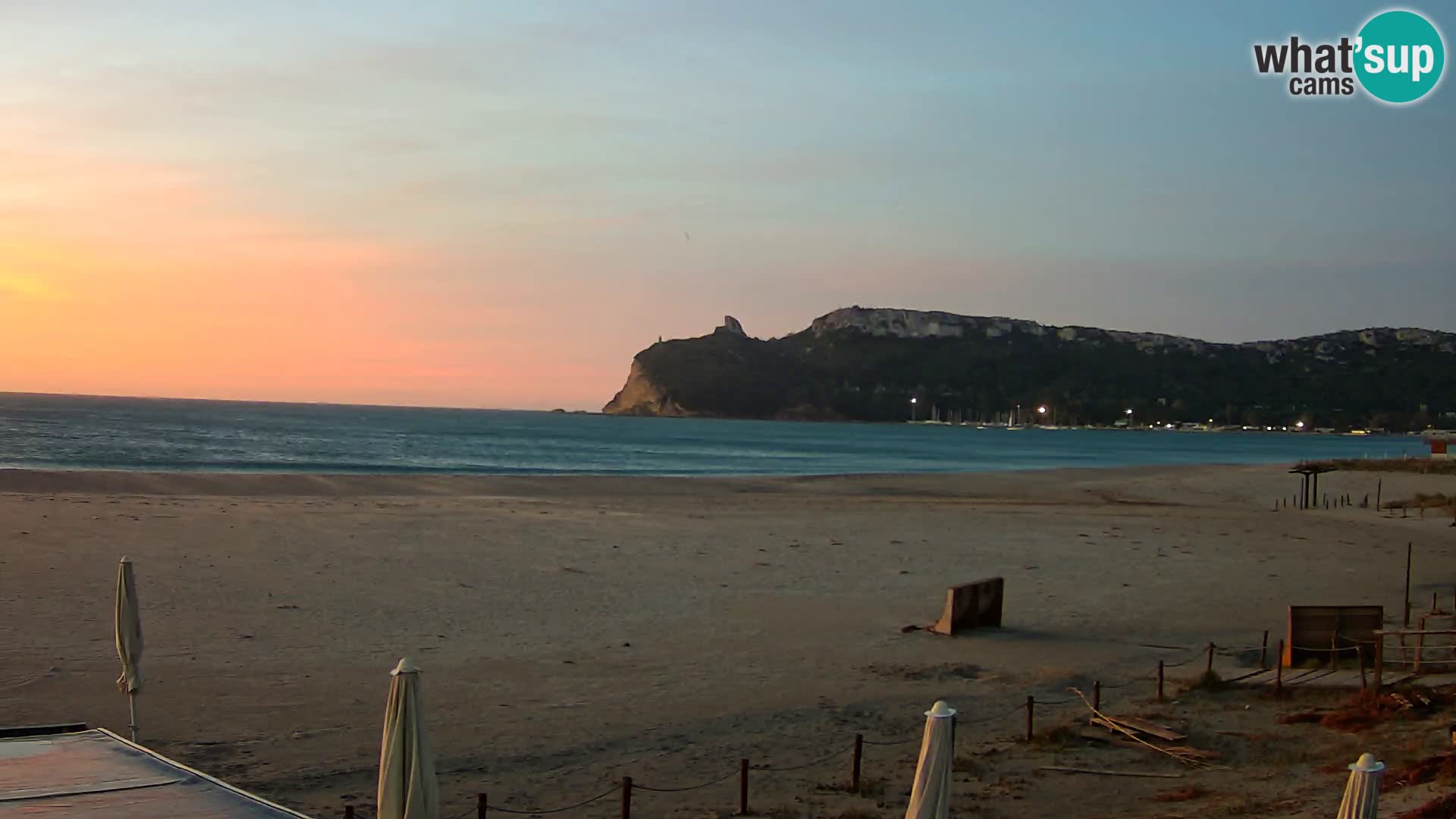 Webcam plage de Poetto | Cagliari | Sardaigne