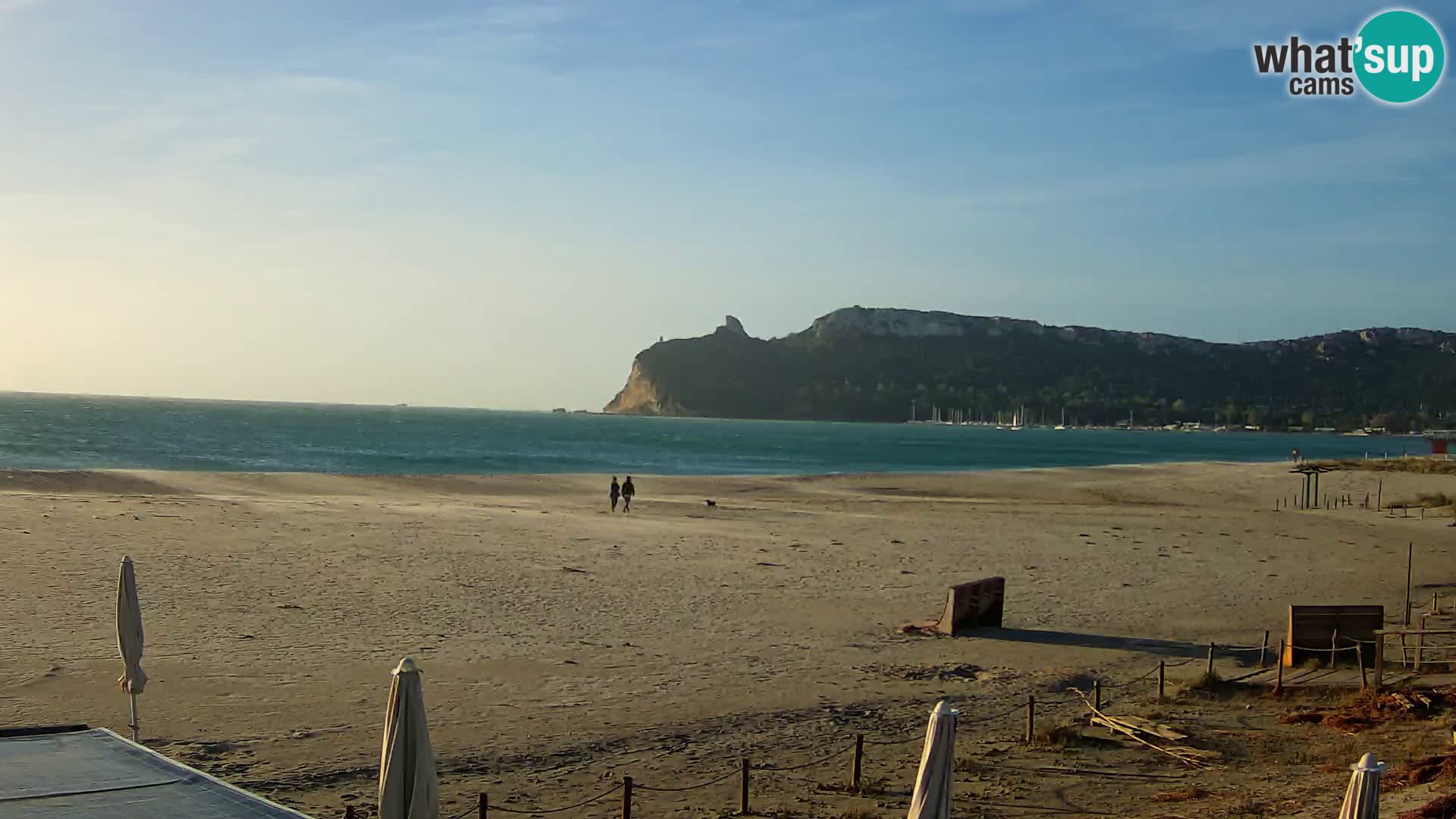 Poetto beach webcam | Cagliari | Sardinija