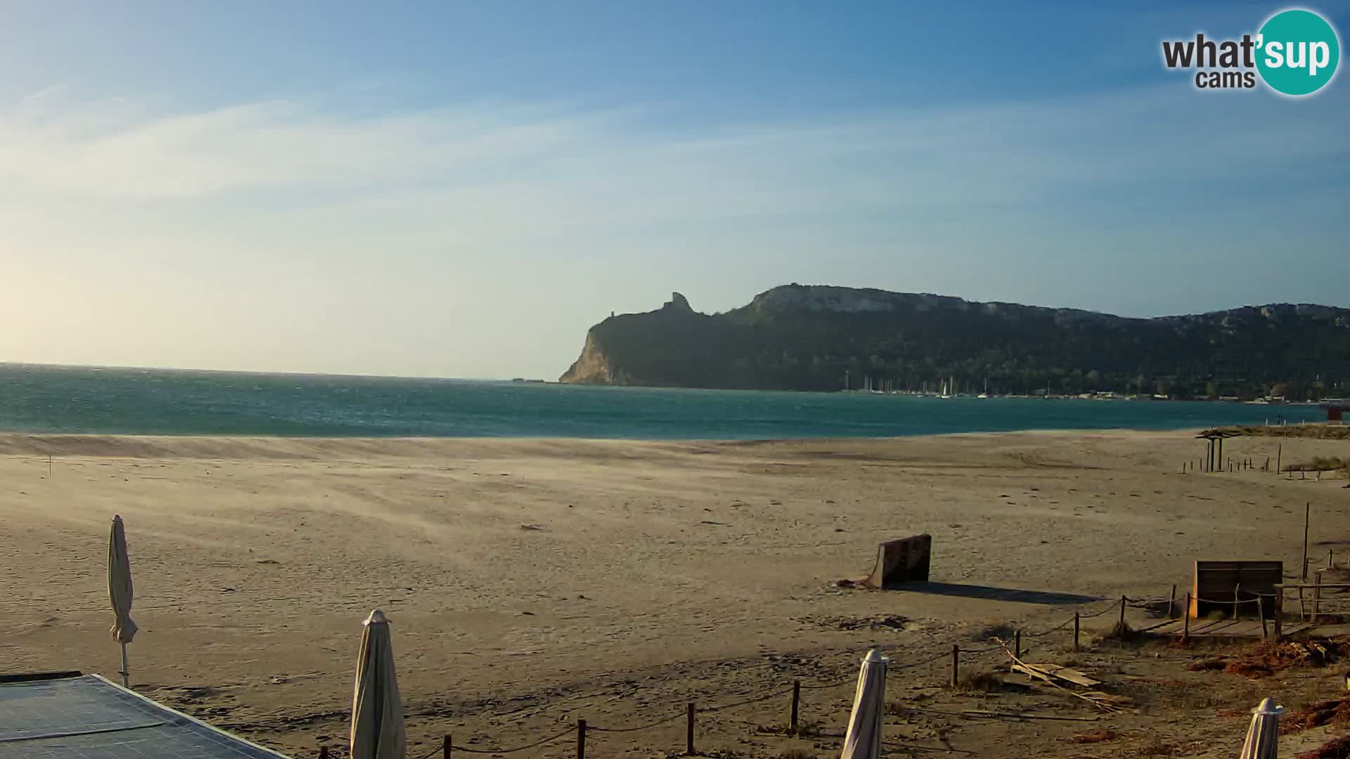 Poetto Strand Webcam | Cagliari | Sardinien