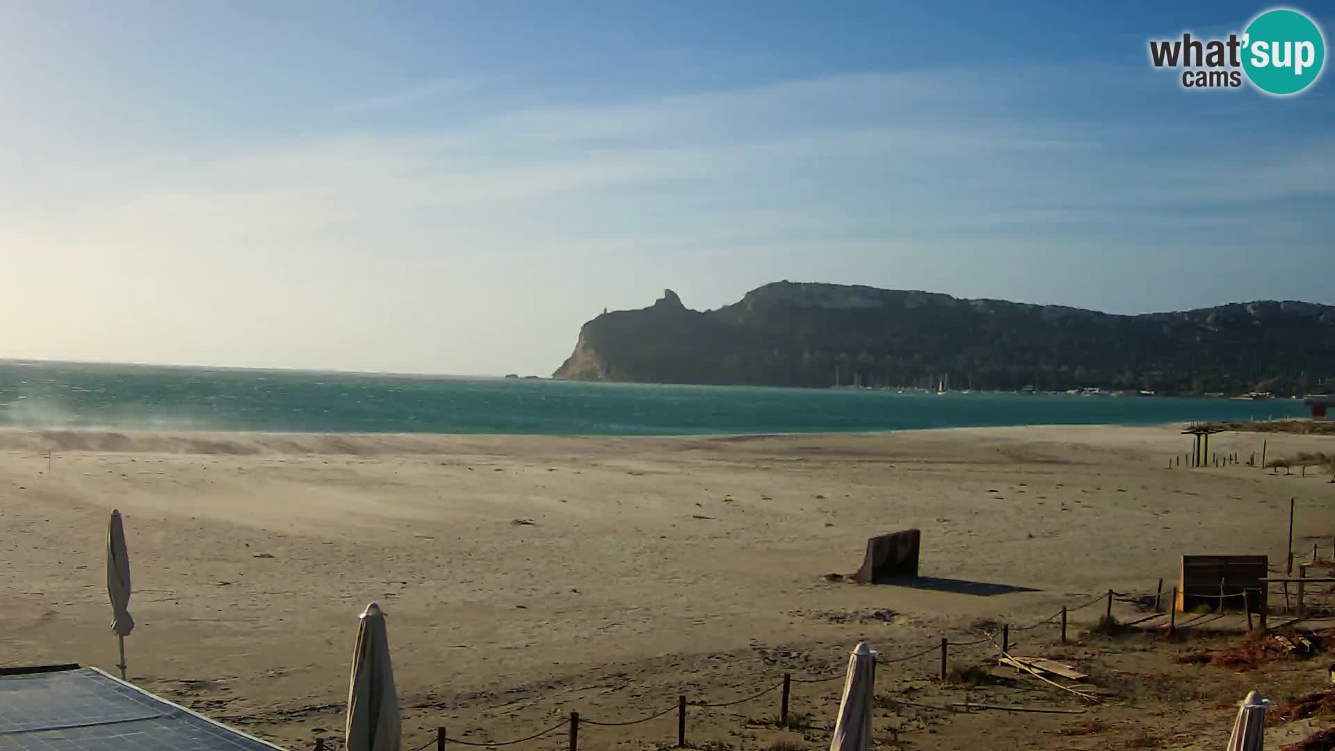 Webcam plage de Poetto | Cagliari | Sardaigne