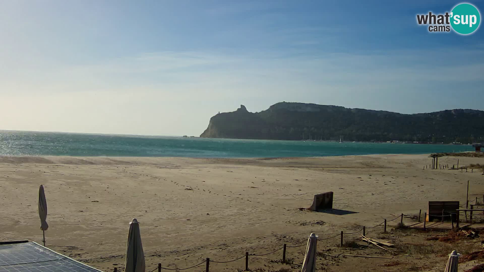 Webcam playa de Poetto | Cagliari | Cerdeña