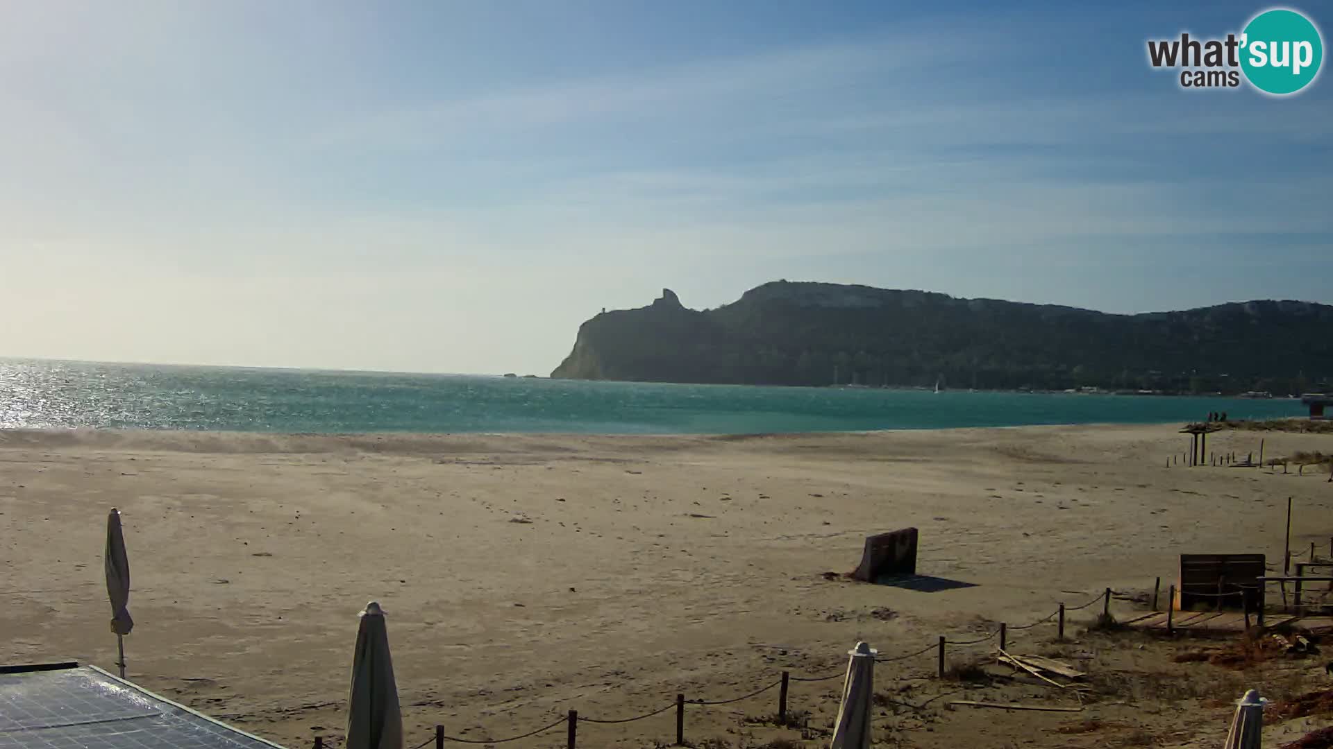 Poetto Strand Webcam | Cagliari | Sardinien