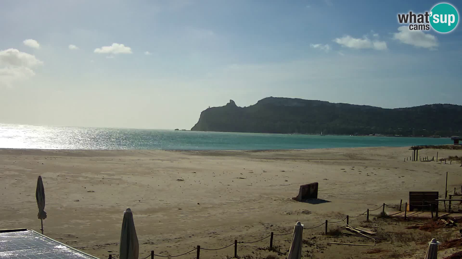 Webcam plage de Poetto | Cagliari | Sardaigne