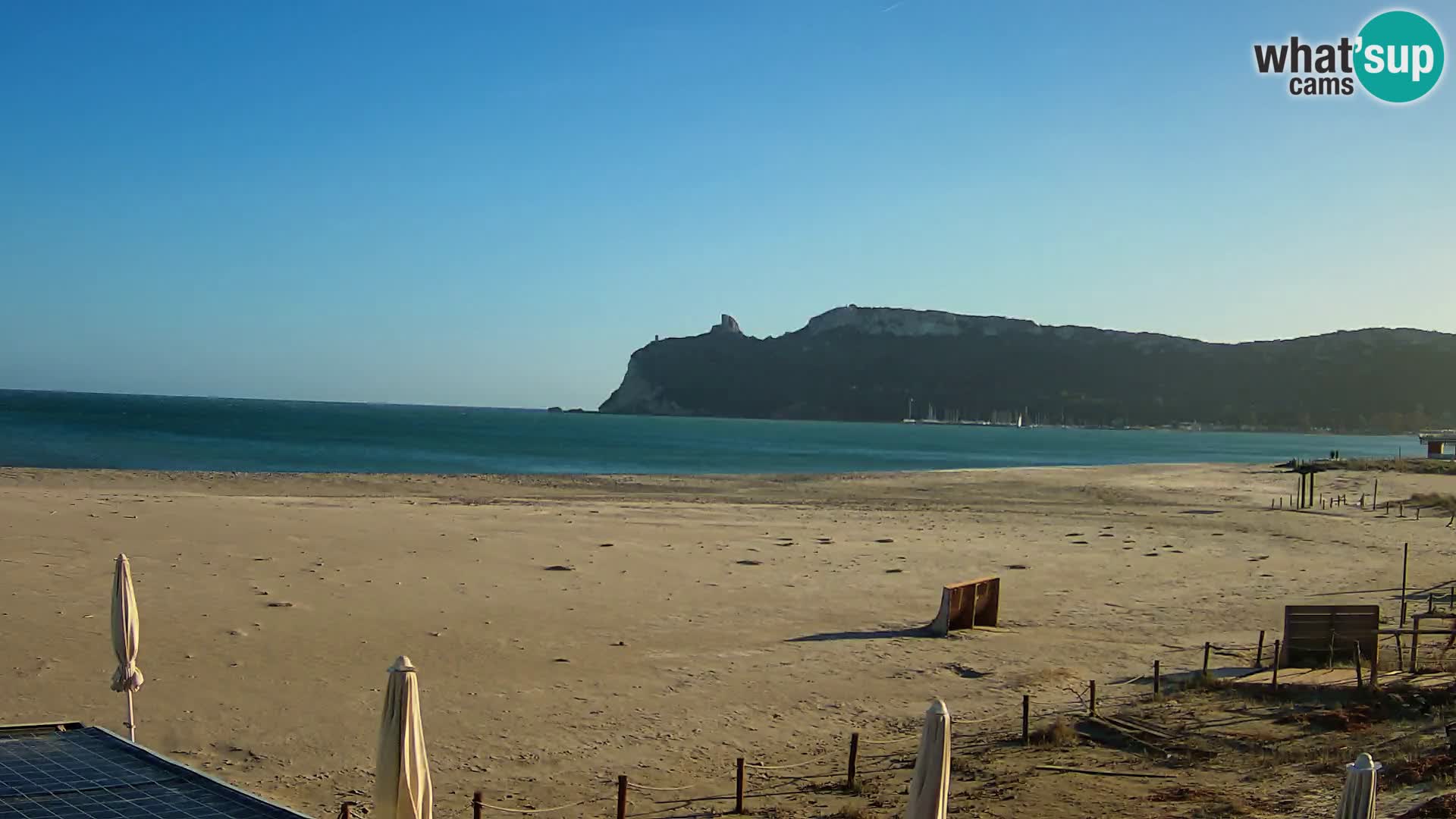 Webcam spiaggia del Poetto | Cagliari | Sardegna