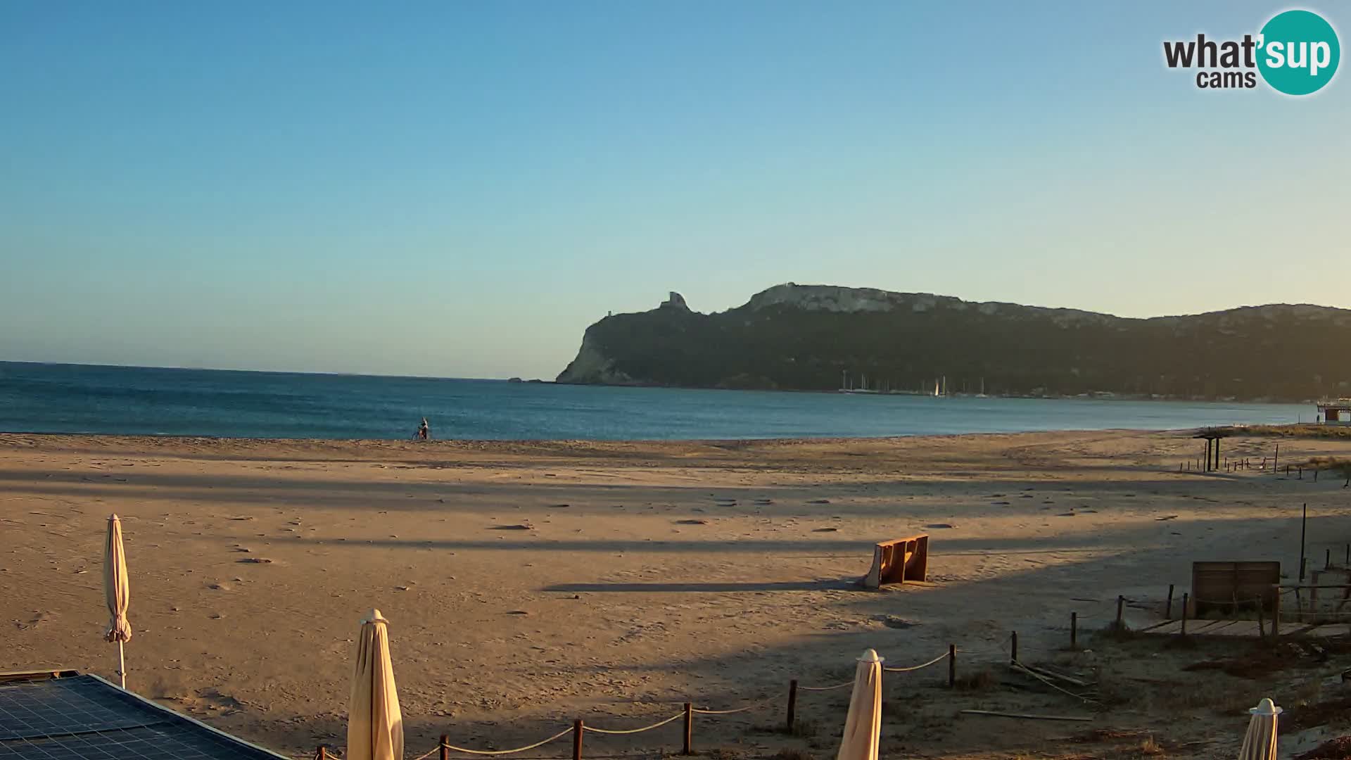 Poetto beach webcam | Cagliari | Sardinia
