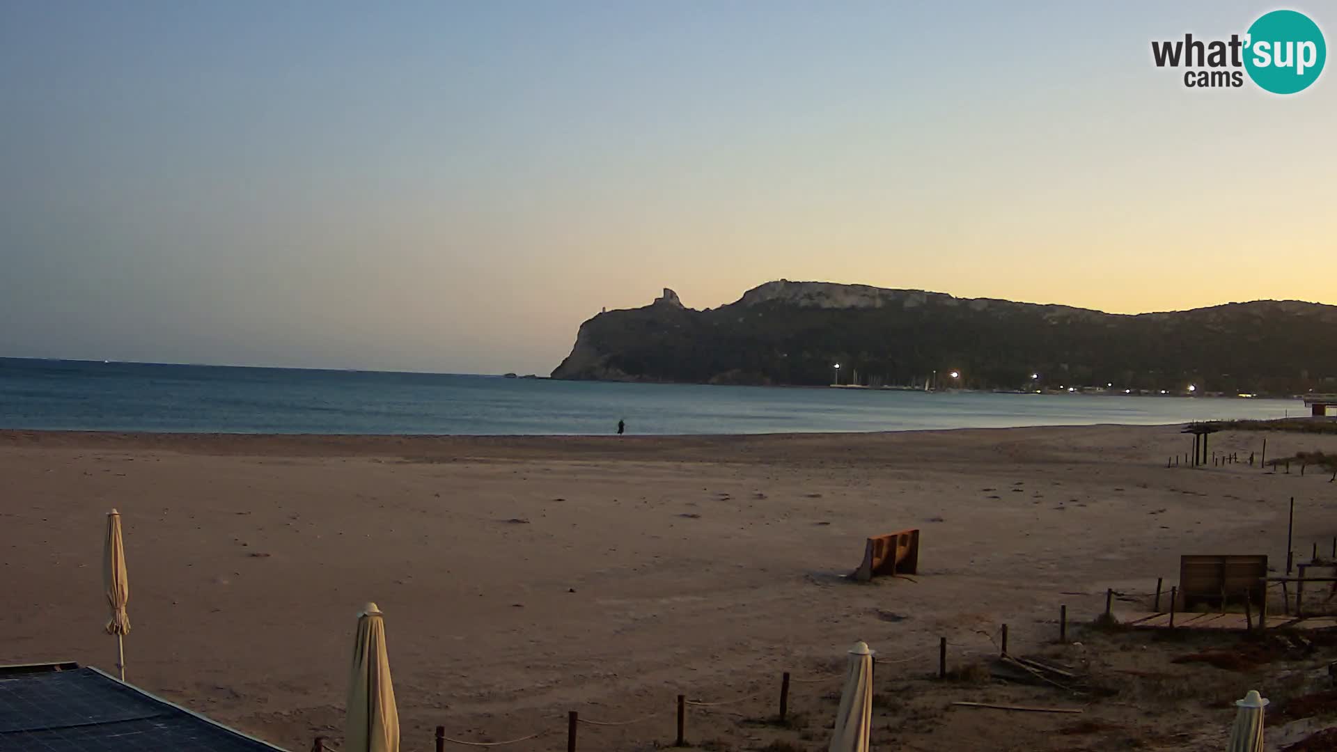 Poetto beach webcam | Cagliari | Sardinia