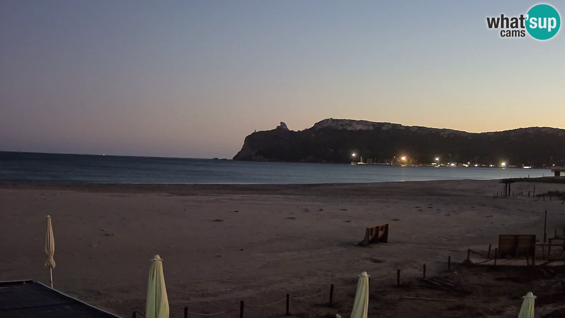 Poetto beach webcam | Cagliari | Sardinija