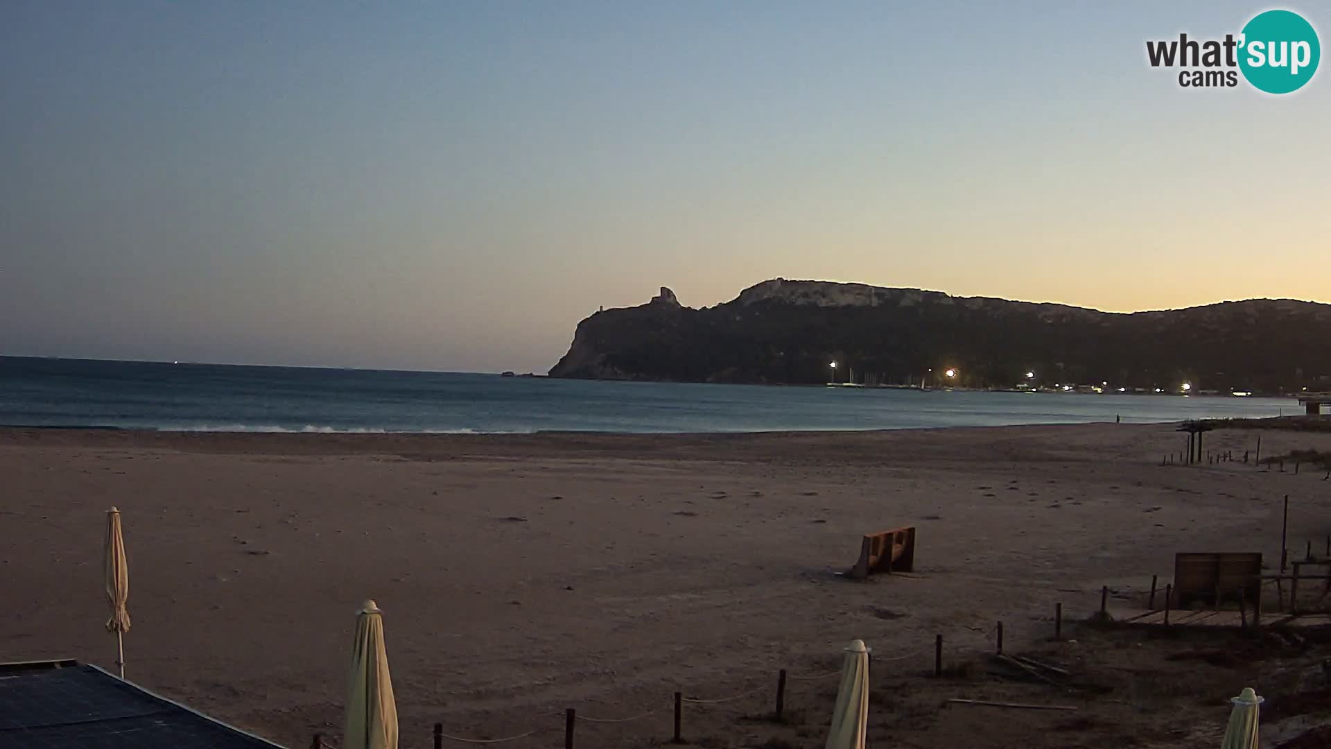 Webcam plage de Poetto | Cagliari | Sardaigne