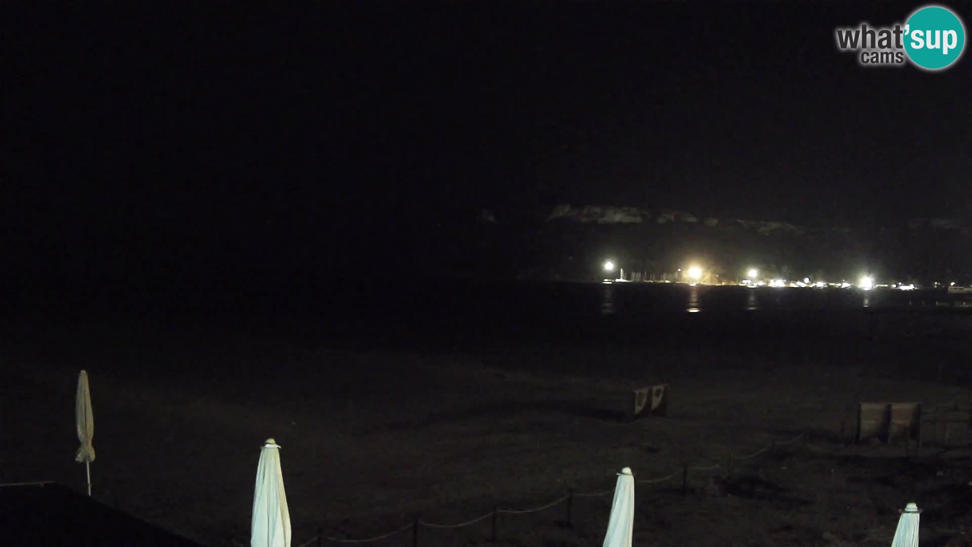Poetto beach webcam | Cagliari | Sardinija