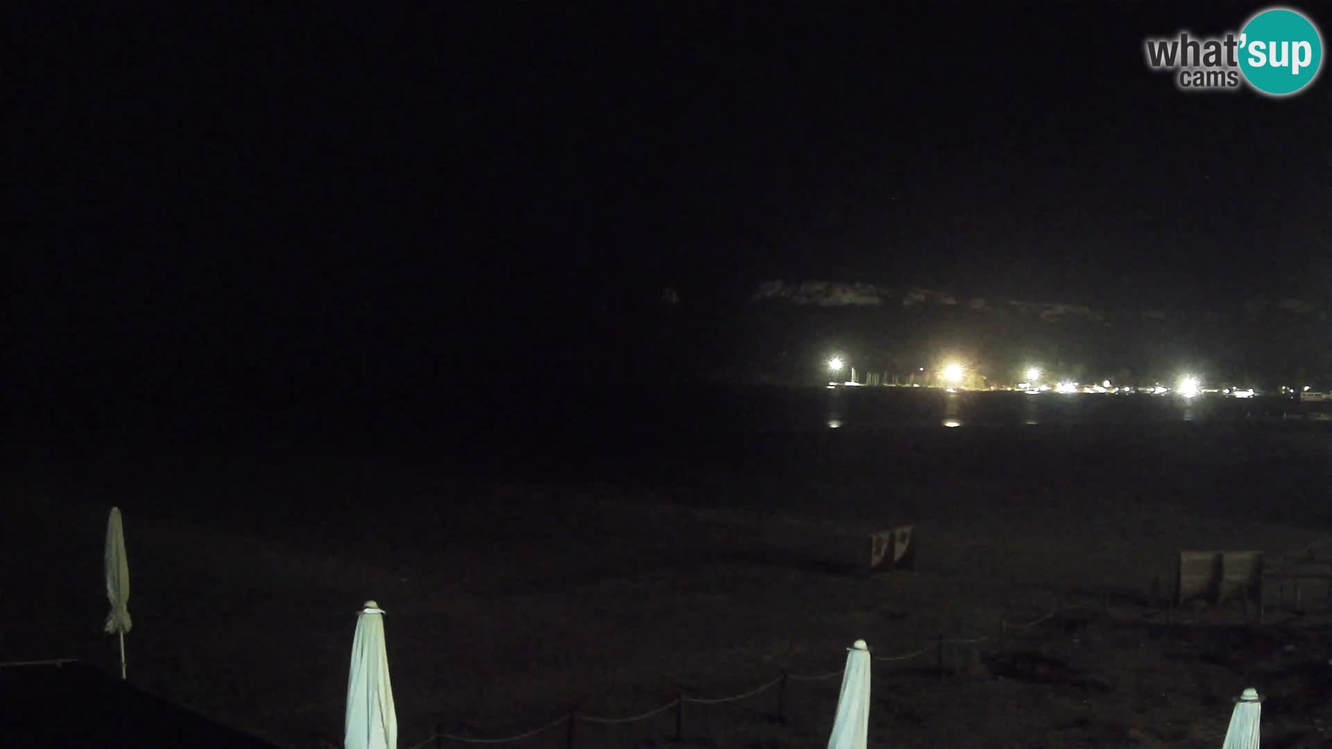 Poetto beach webcam | Cagliari | Sardinija
