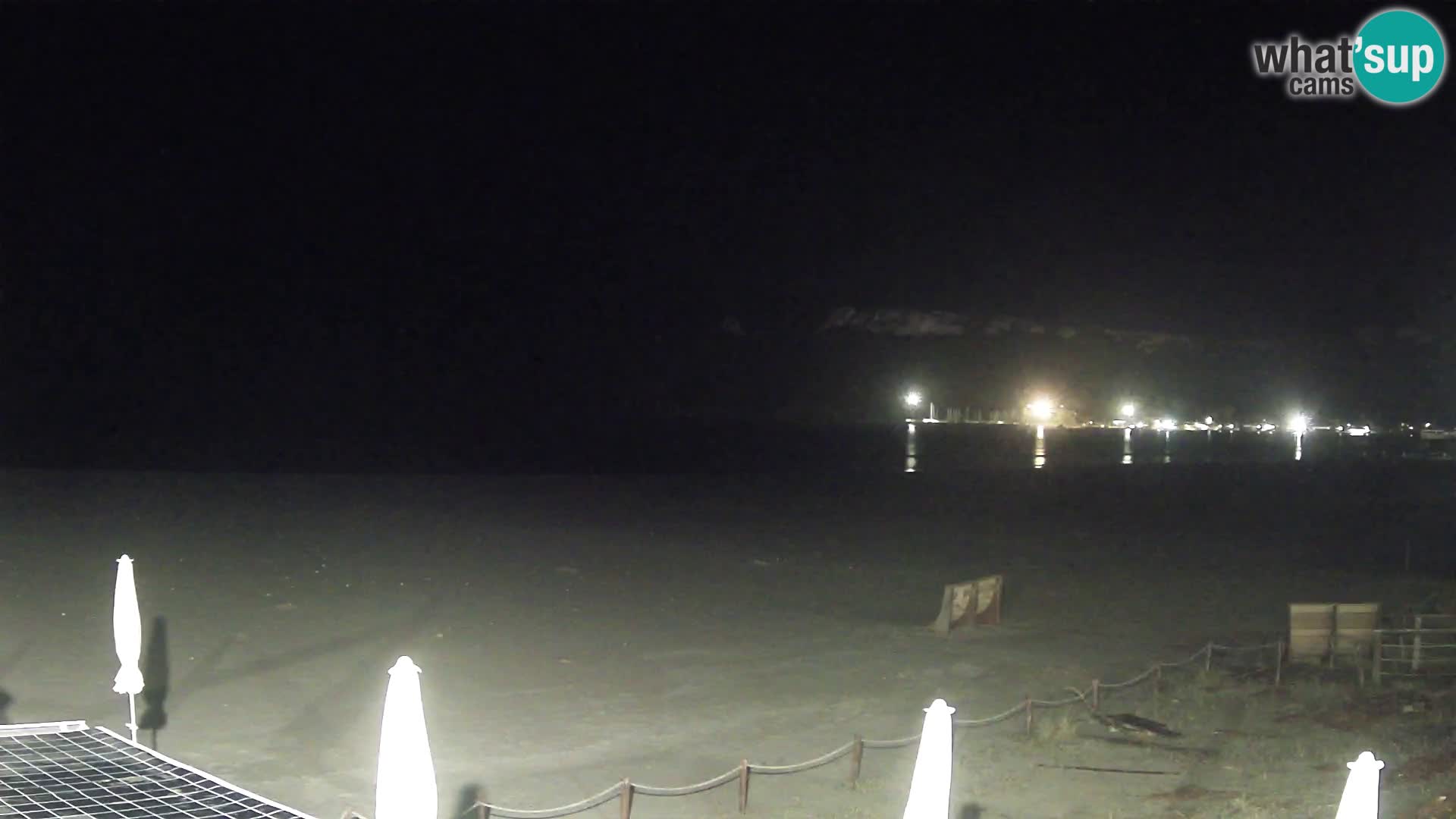 Poetto beach webcam | Cagliari | Sardinija