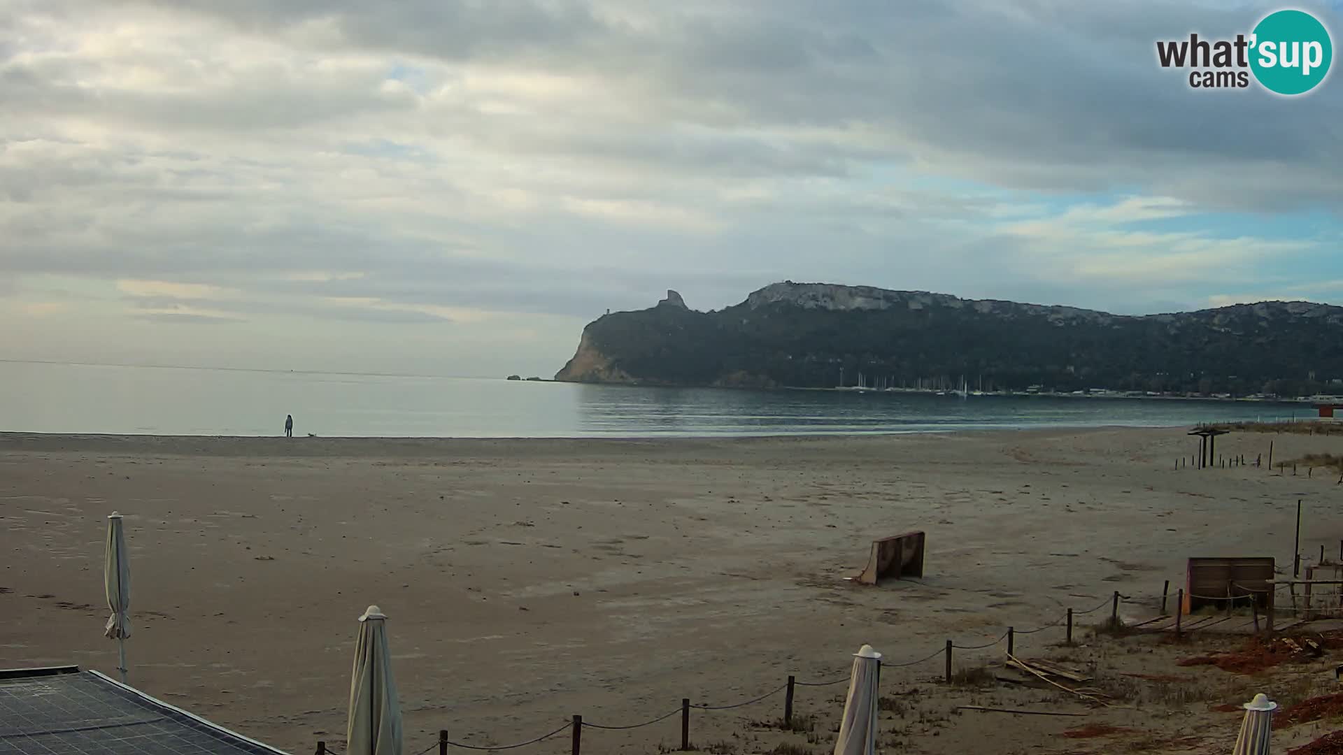 Poetto beach webcam | Cagliari | Sardinia