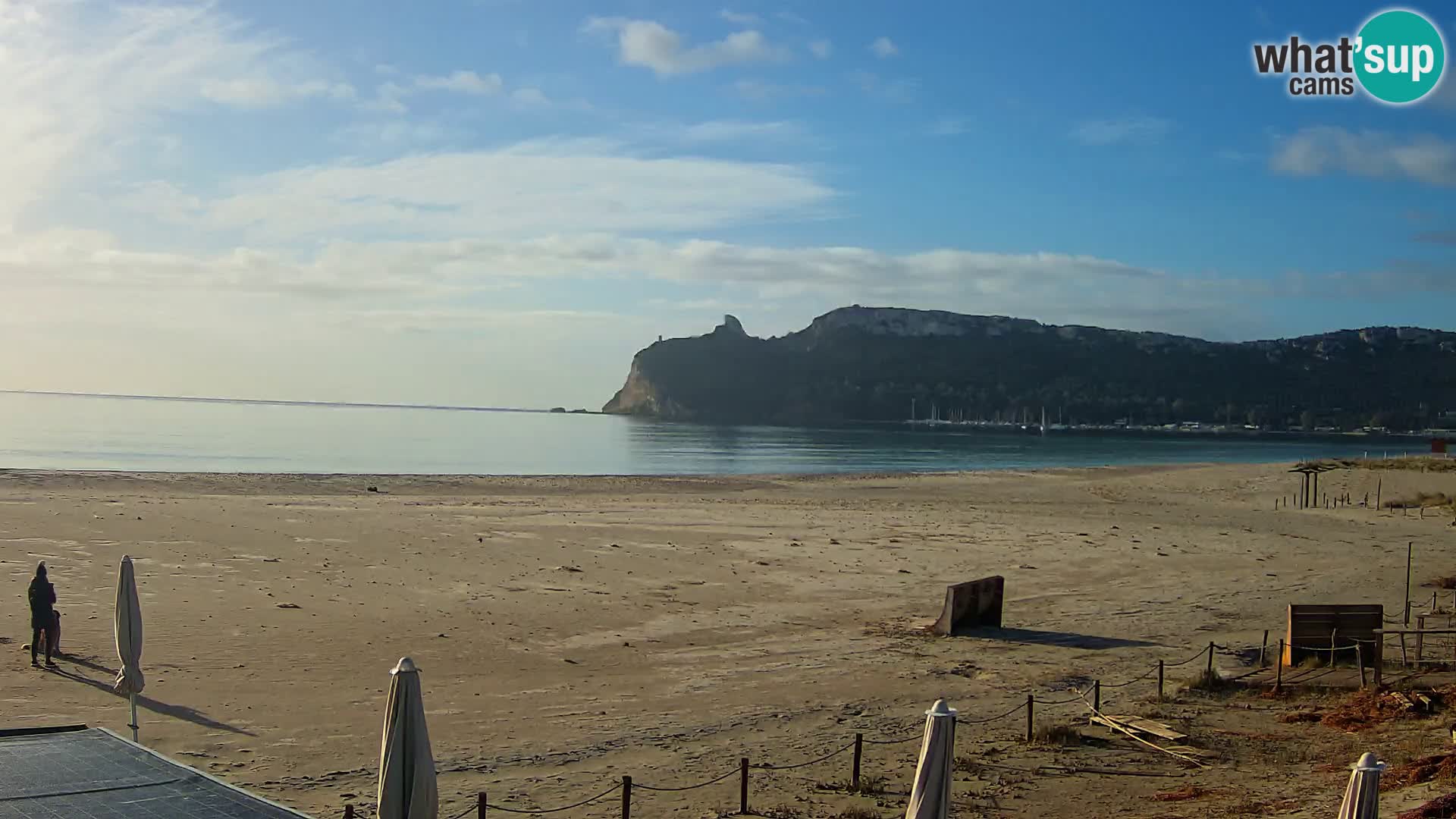 Poetto beach webcam | Cagliari | Sardinia