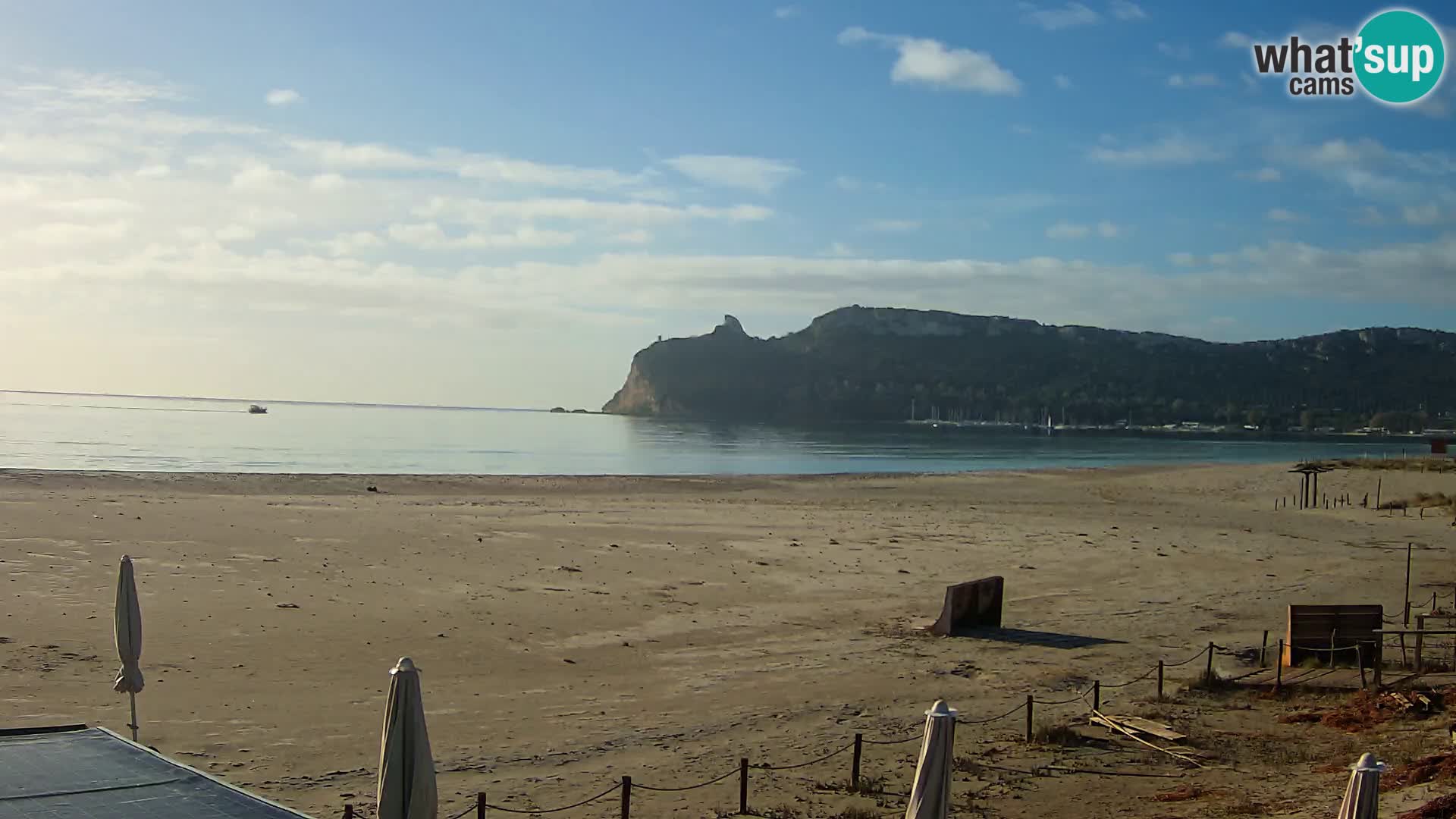 Webcam plage de Poetto | Cagliari | Sardaigne