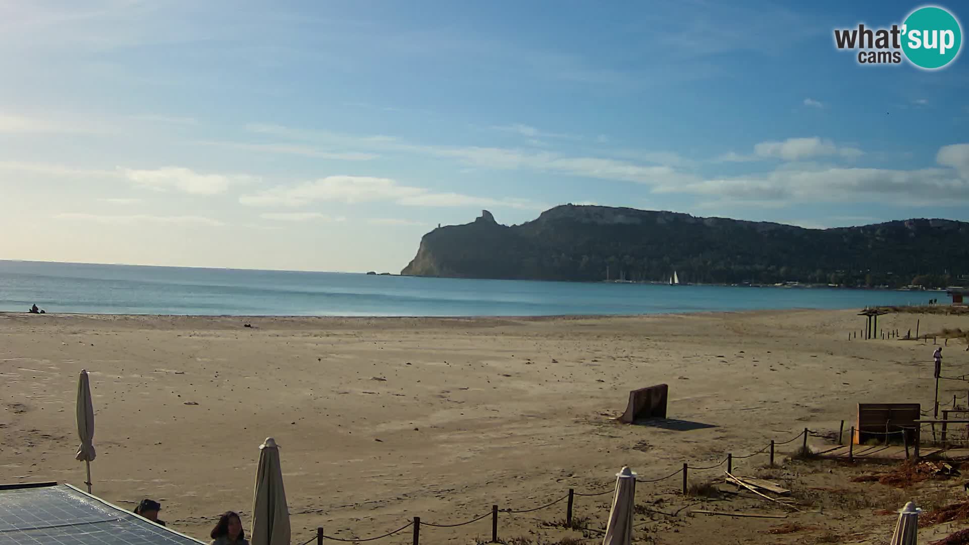 Webcam plage de Poetto | Cagliari | Sardaigne