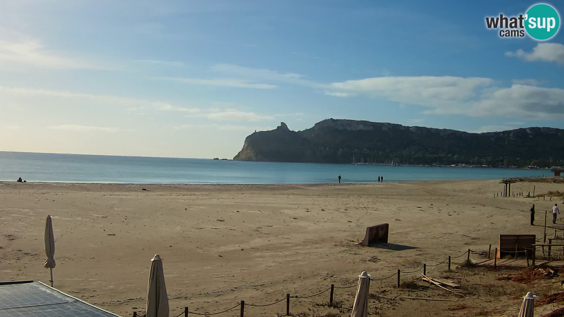 Poetto beach webcam | Cagliari | Sardinija