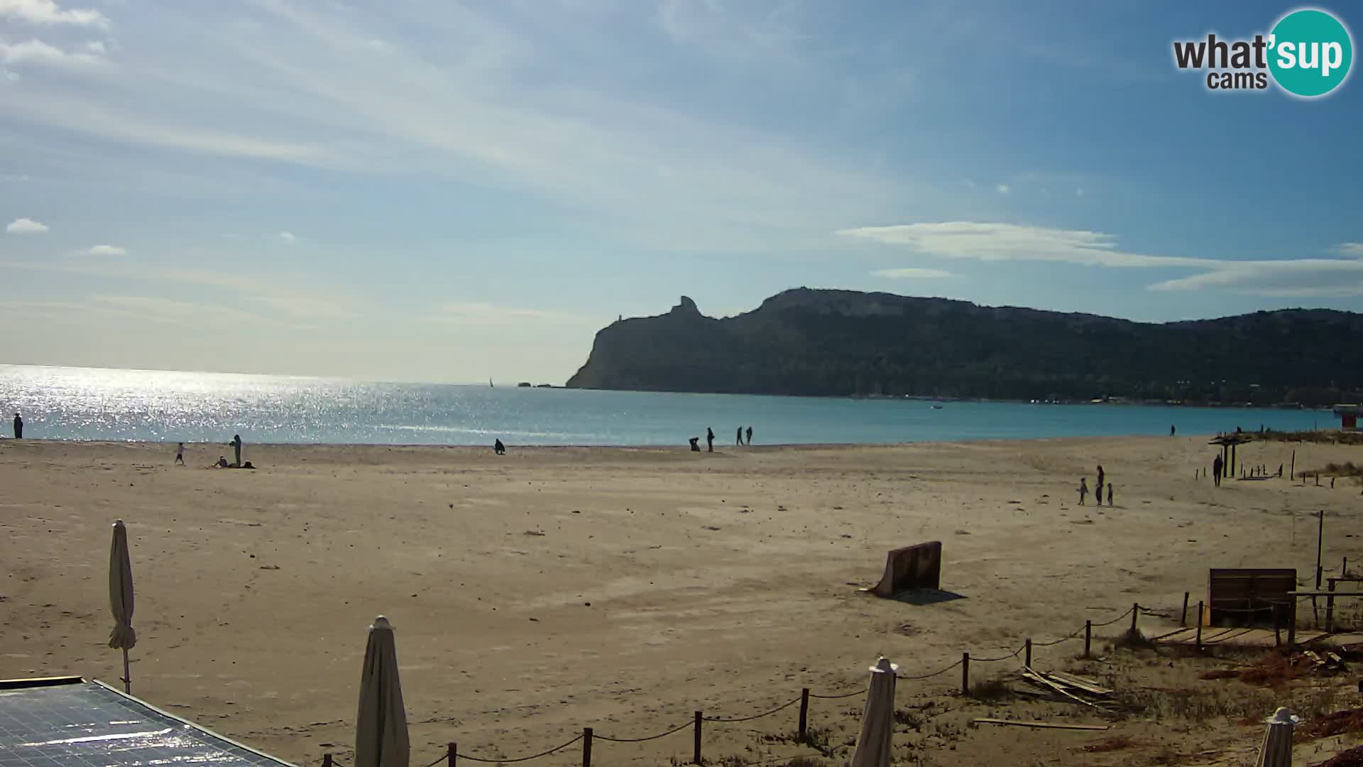 Webcam spiaggia del Poetto | Cagliari | Sardegna