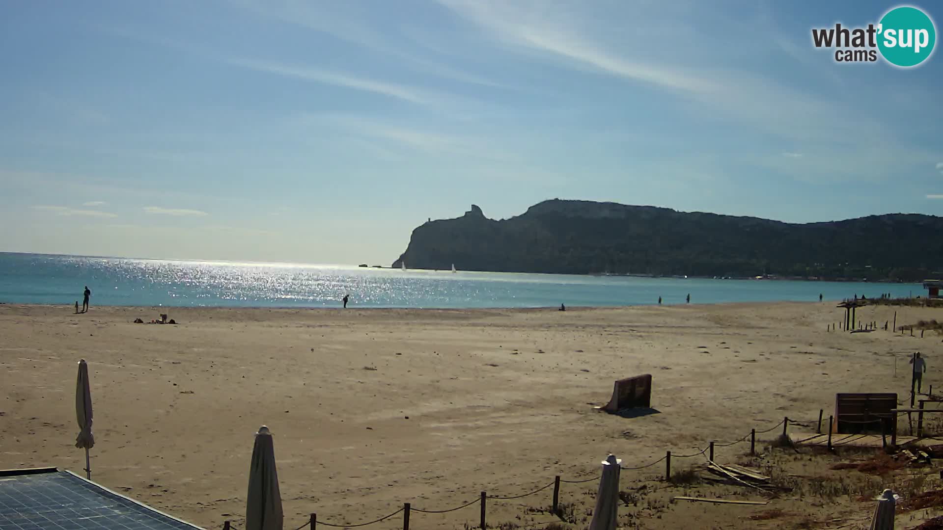 Webcam playa de Poetto | Cagliari | Cerdeña