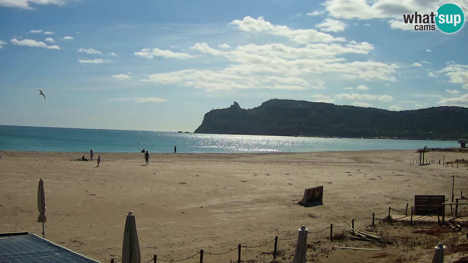 Poetto Strand Webcam | Cagliari | Sardinien