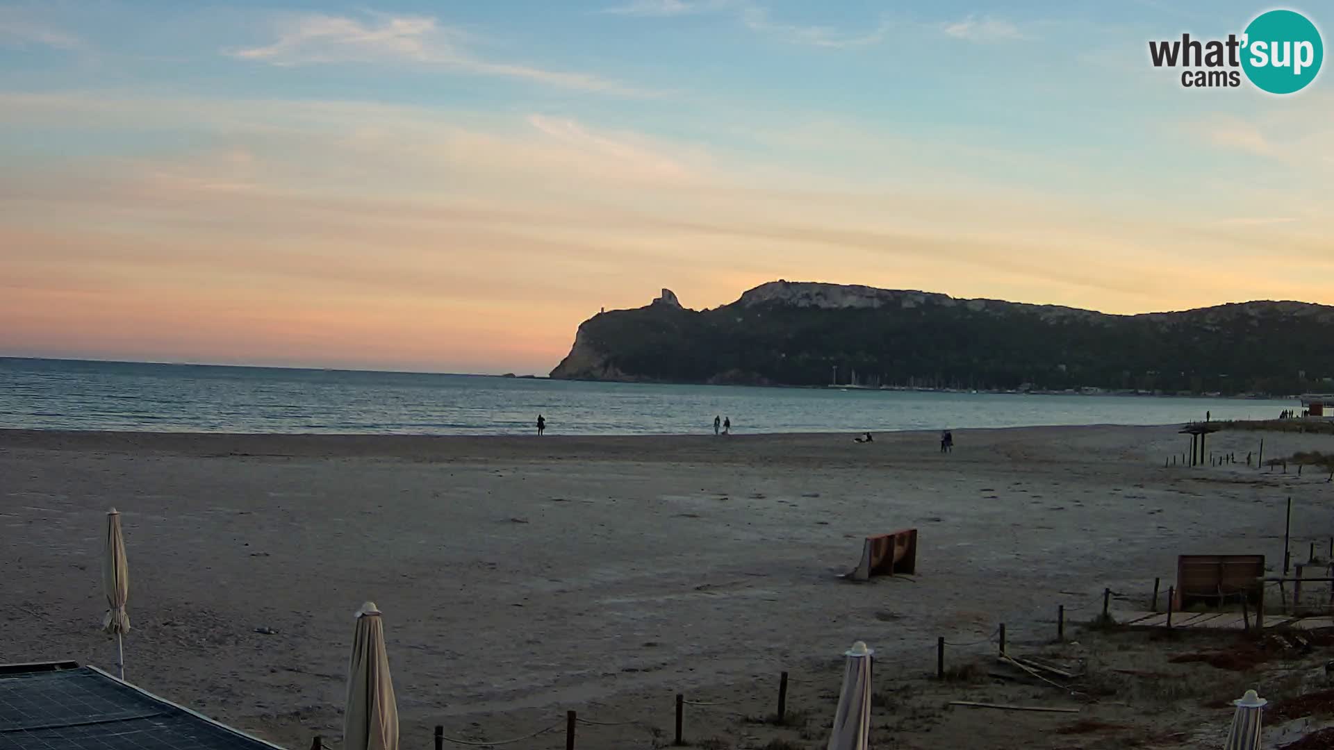 Poetto beach webcam | Cagliari | Sardinia