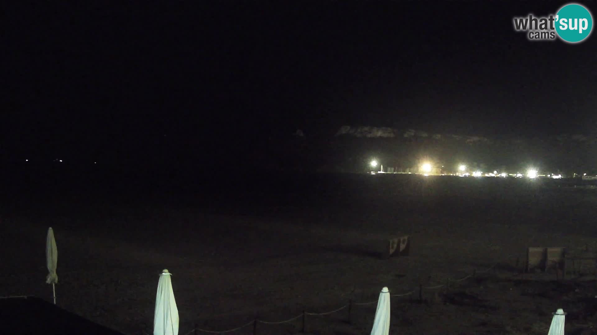 Poetto beach webcam | Cagliari | Sardinija