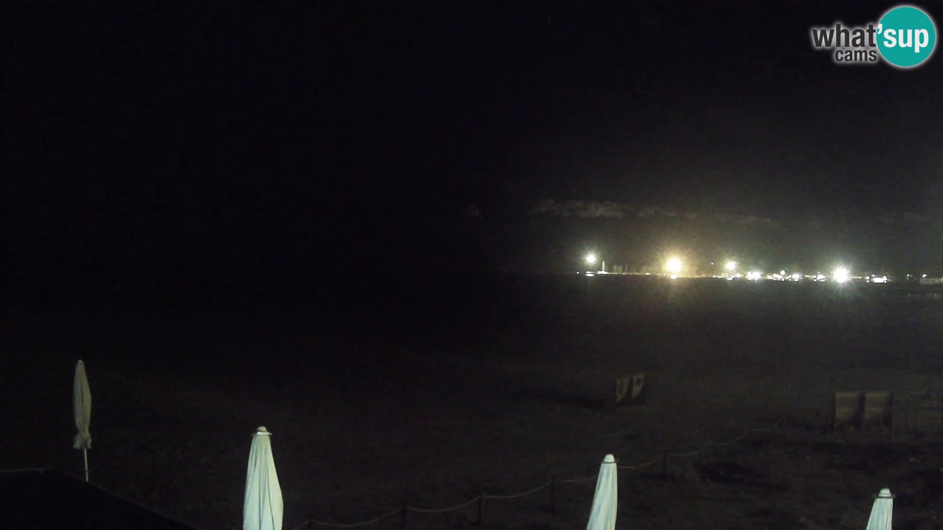 Poetto beach webcam | Cagliari | Sardinija