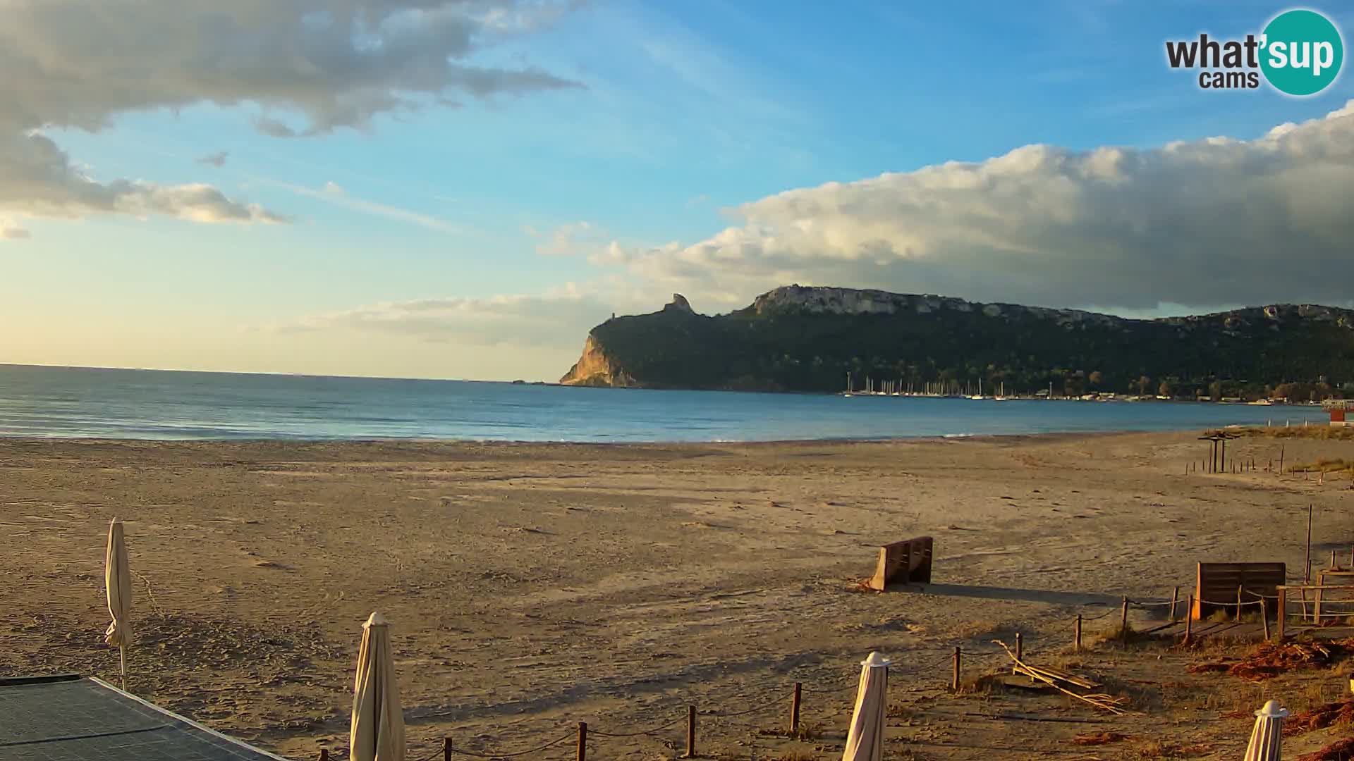 Webcam plage de Poetto | Cagliari | Sardaigne