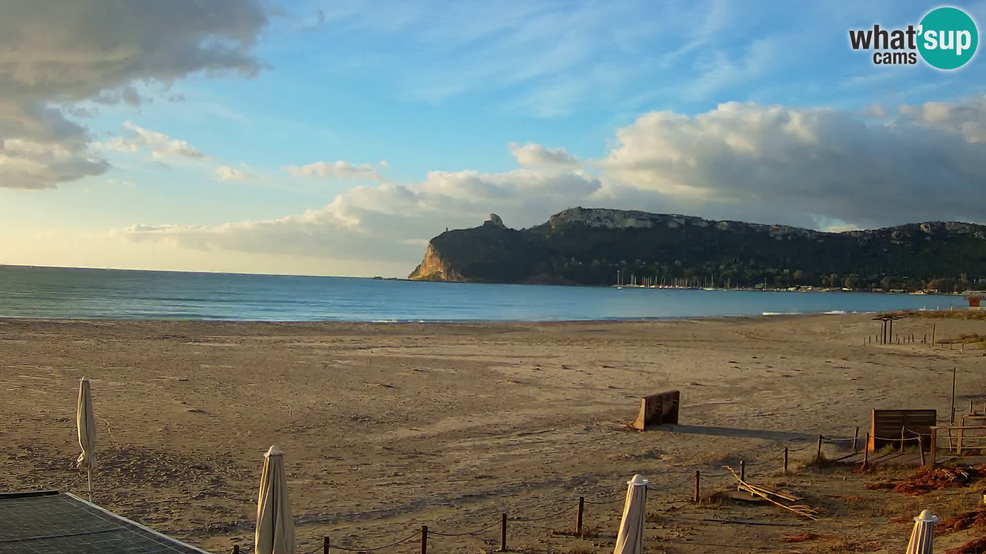 Poetto beach webcam | Cagliari | Sardinija