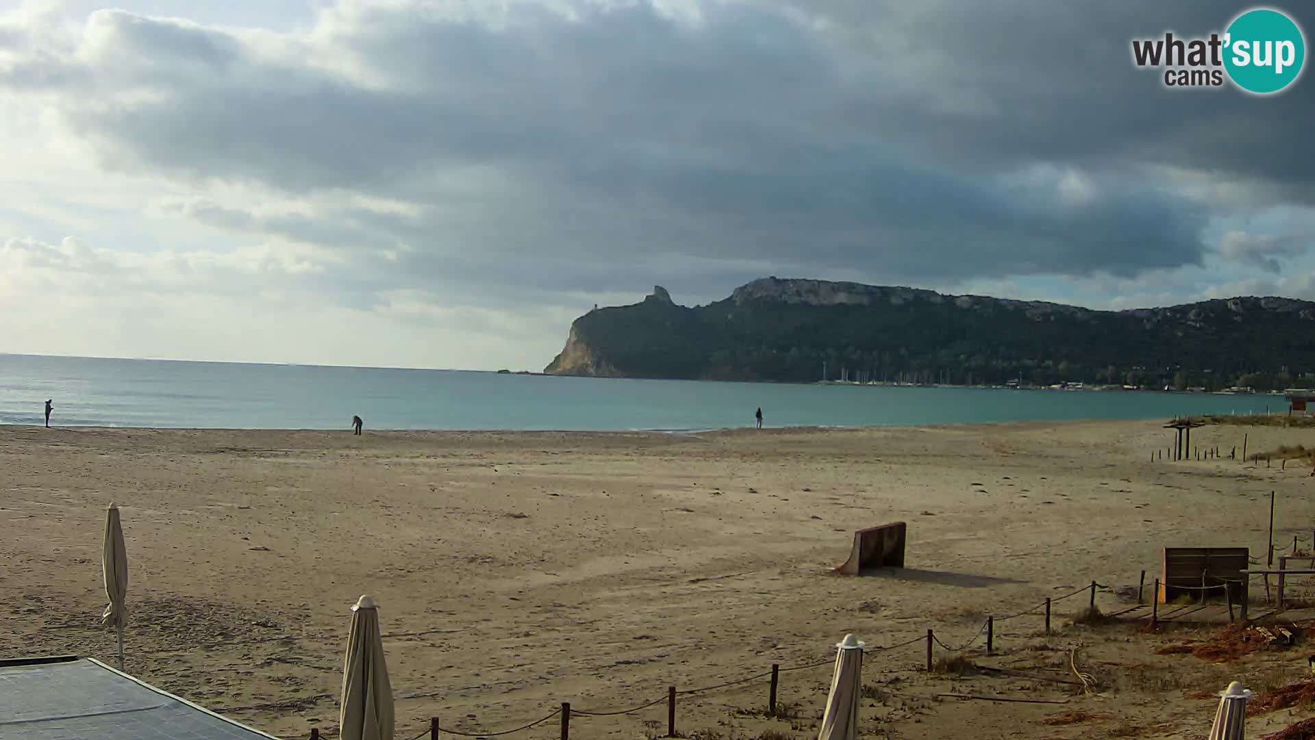 Webcam plage de Poetto | Cagliari | Sardaigne