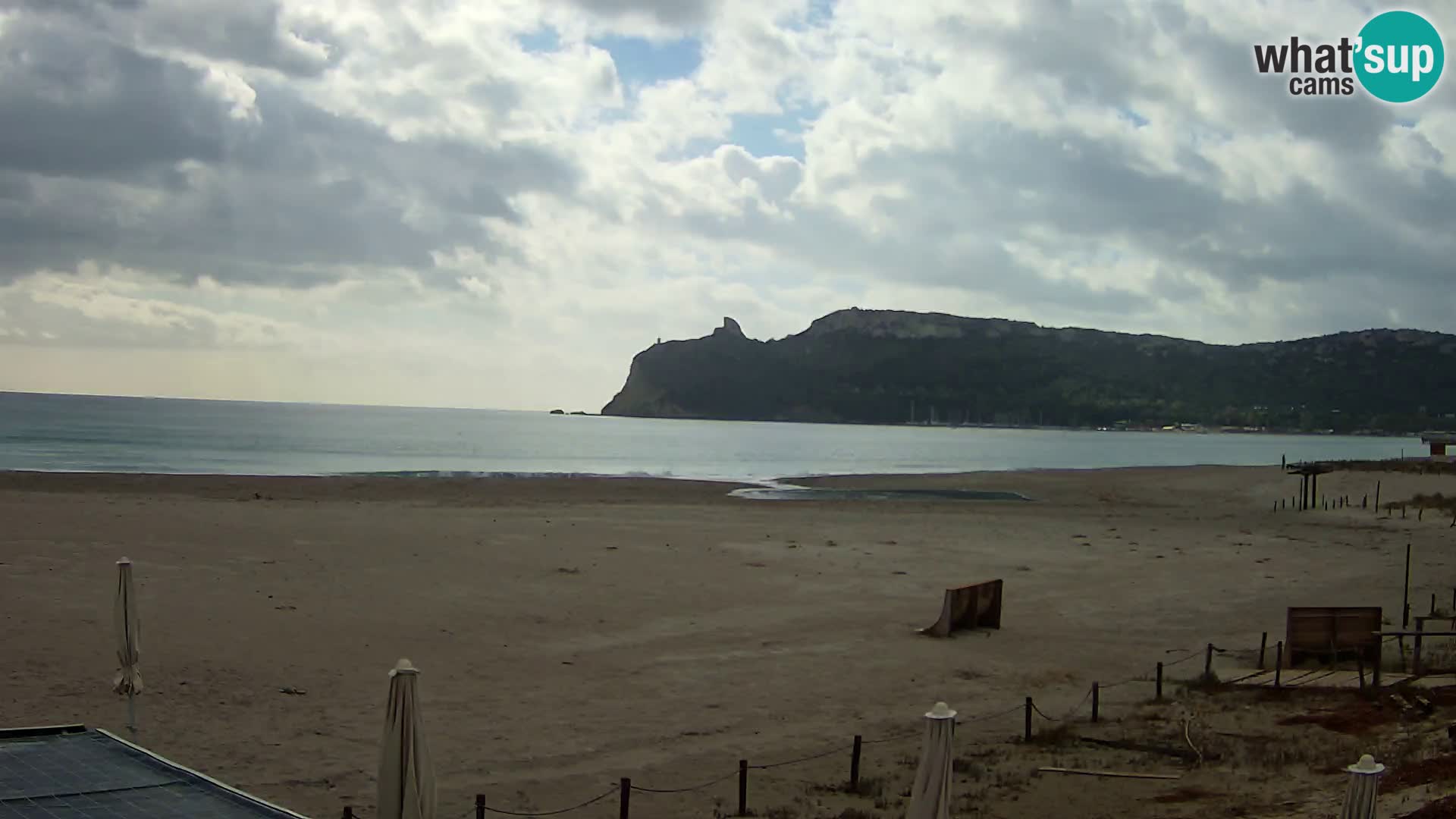 Poetto beach webcam | Cagliari | Sardinija