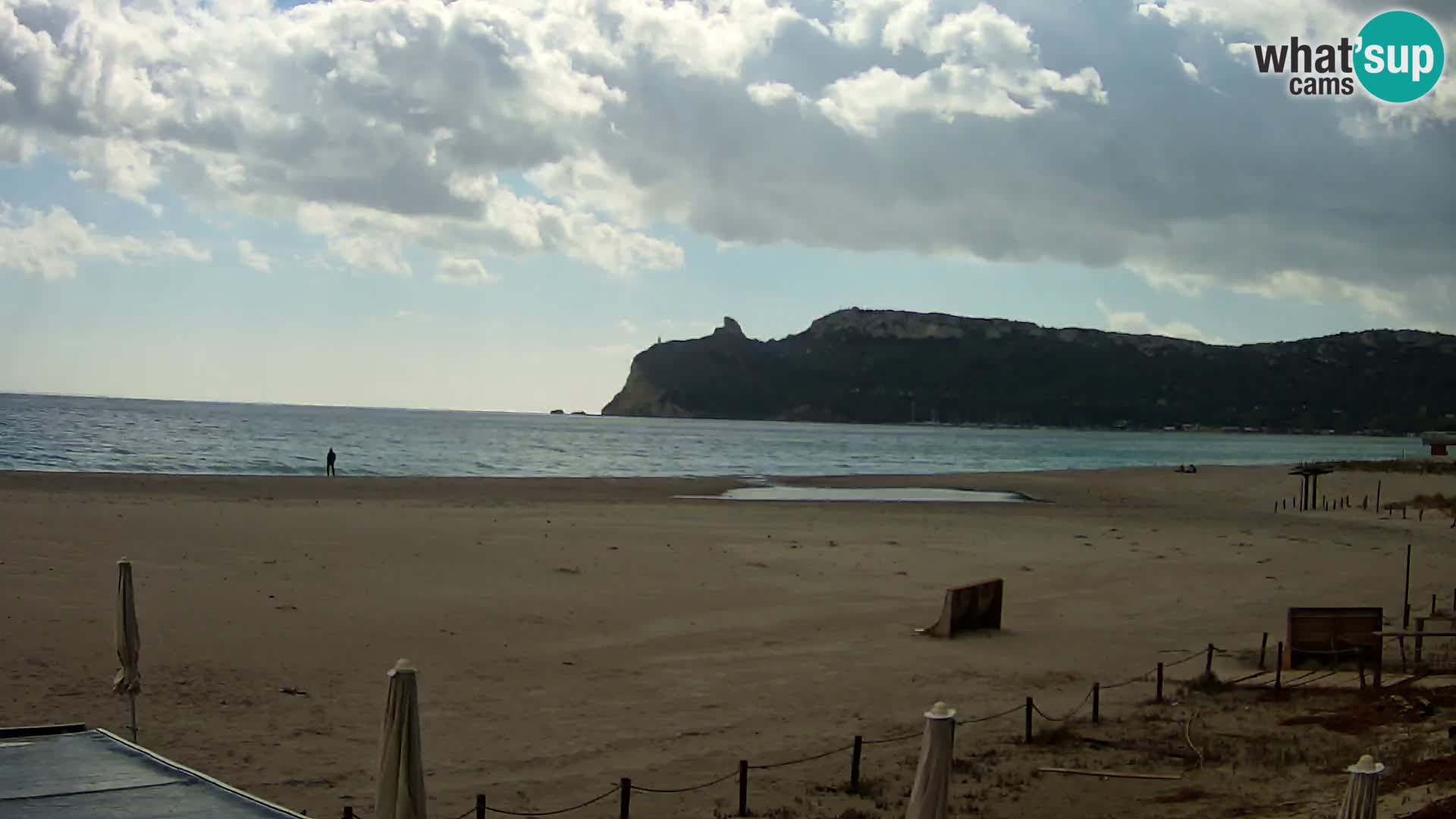 Poetto beach webcam | Cagliari | Sardinija