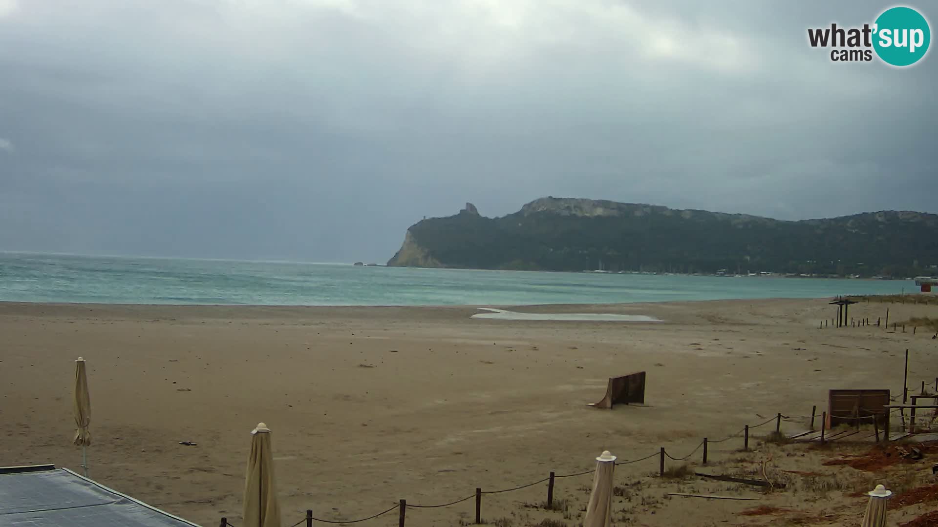 Poetto beach webcam | Cagliari | Sardinija