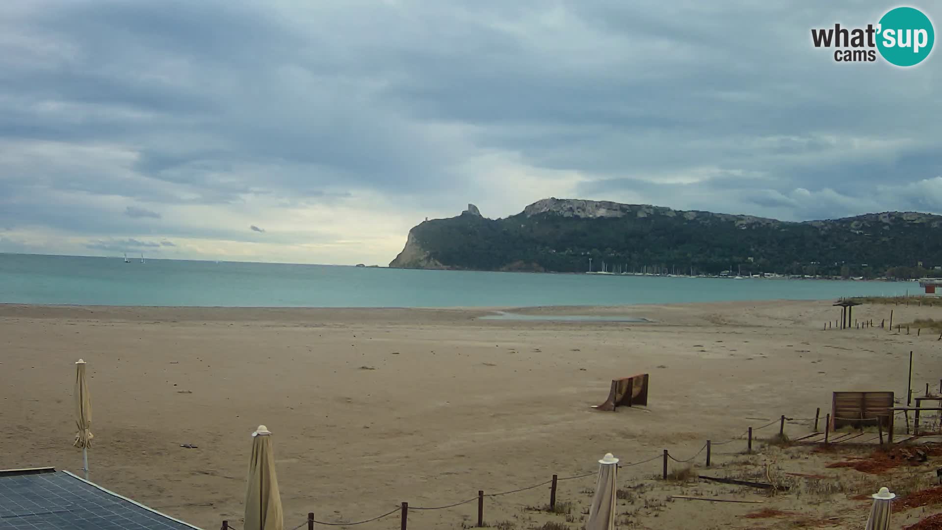 Webcam spiaggia del Poetto | Cagliari | Sardegna