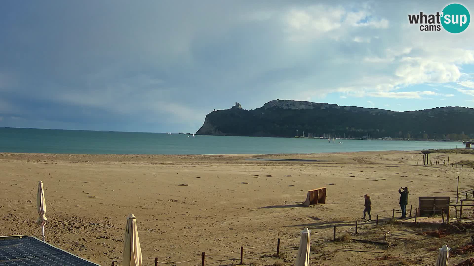 Poetto beach webcam | Cagliari | Sardinia