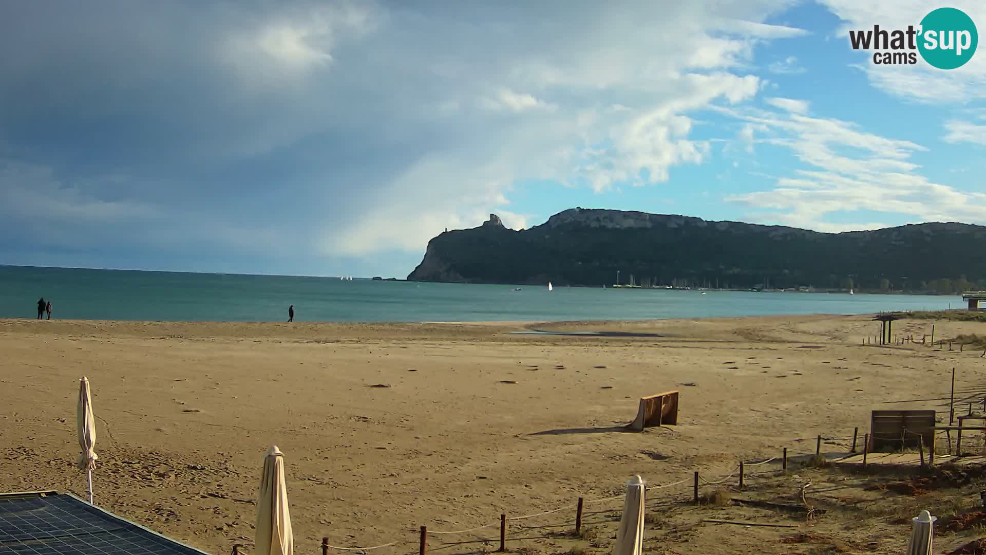 Poetto Strand Webcam | Cagliari | Sardinien