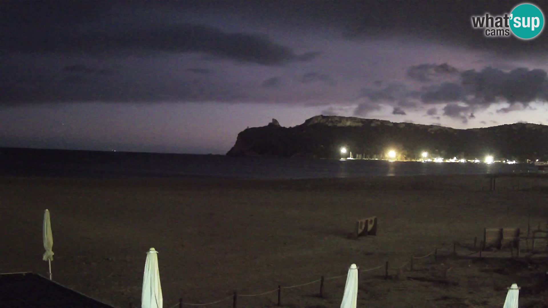 Webcam plage de Poetto | Cagliari | Sardaigne