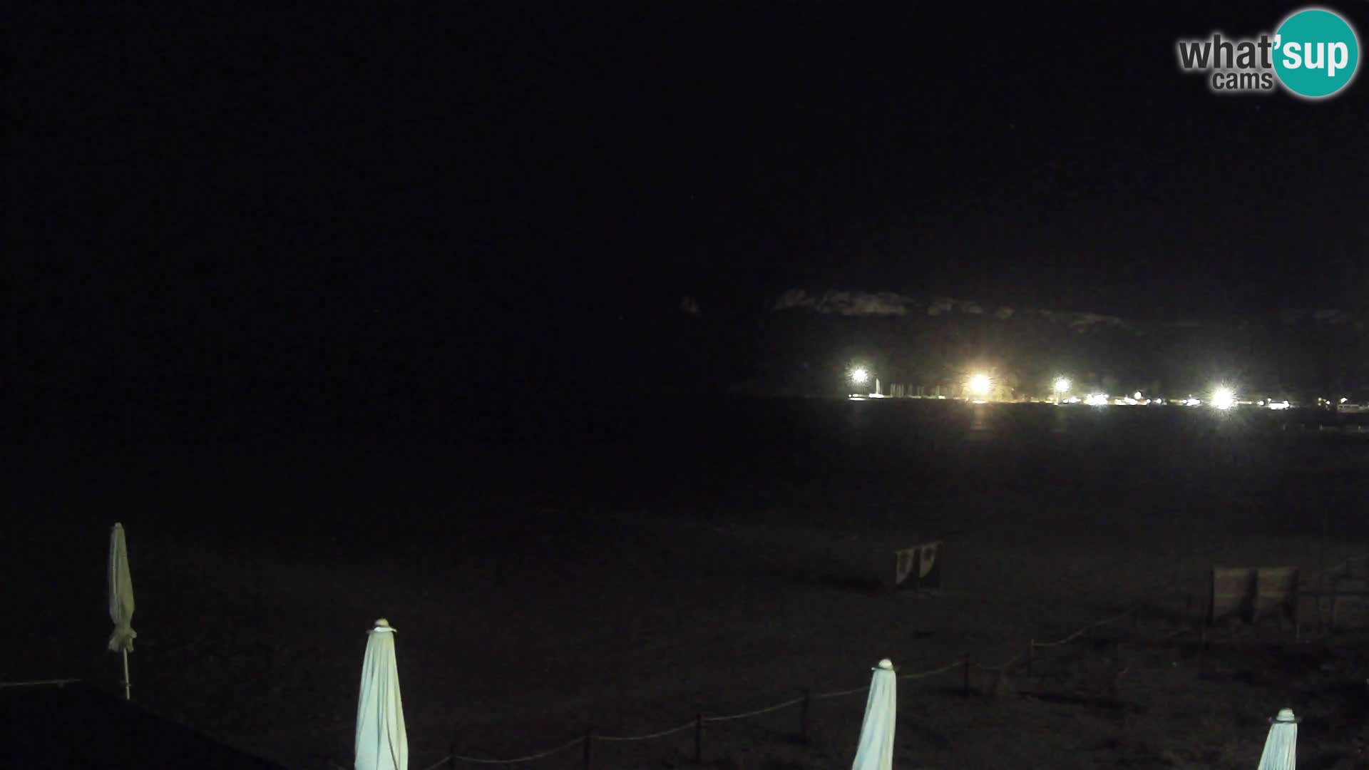 Poetto beach webcam | Cagliari | Sardinija