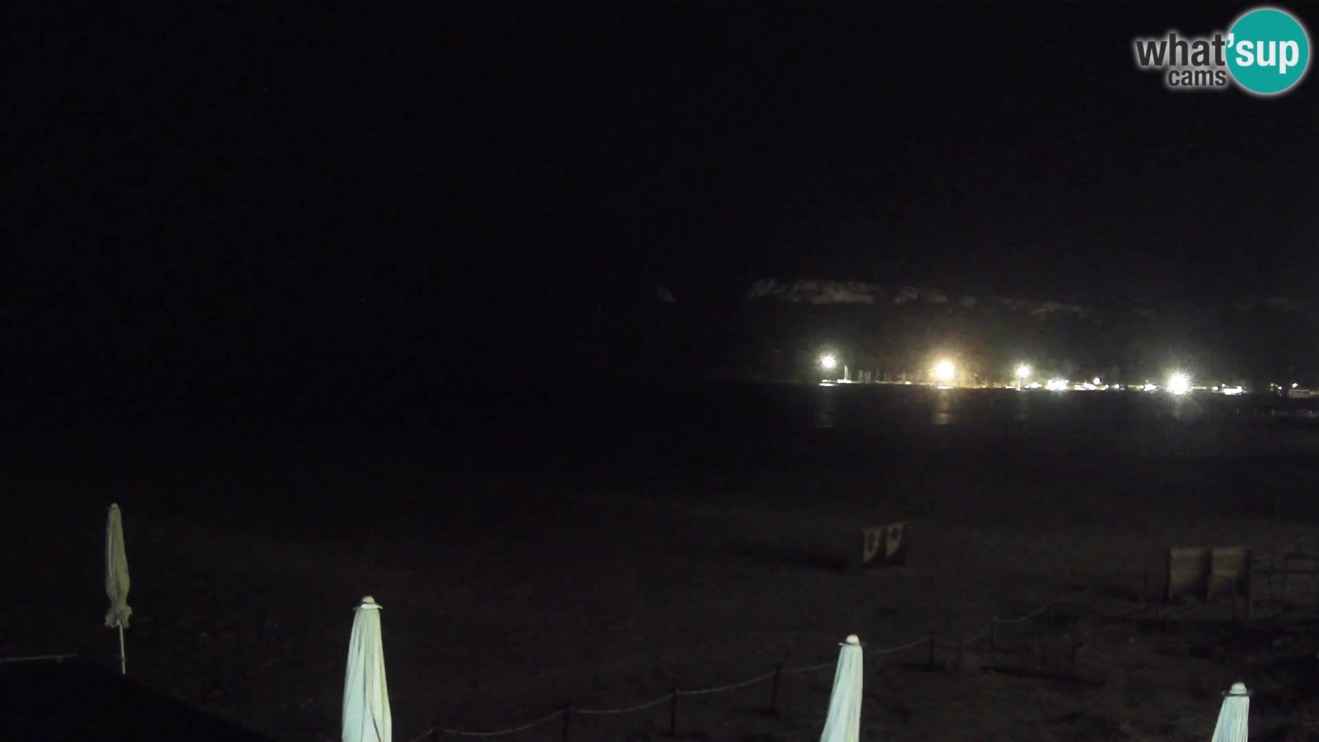 Poetto beach webcam | Cagliari | Sardinija