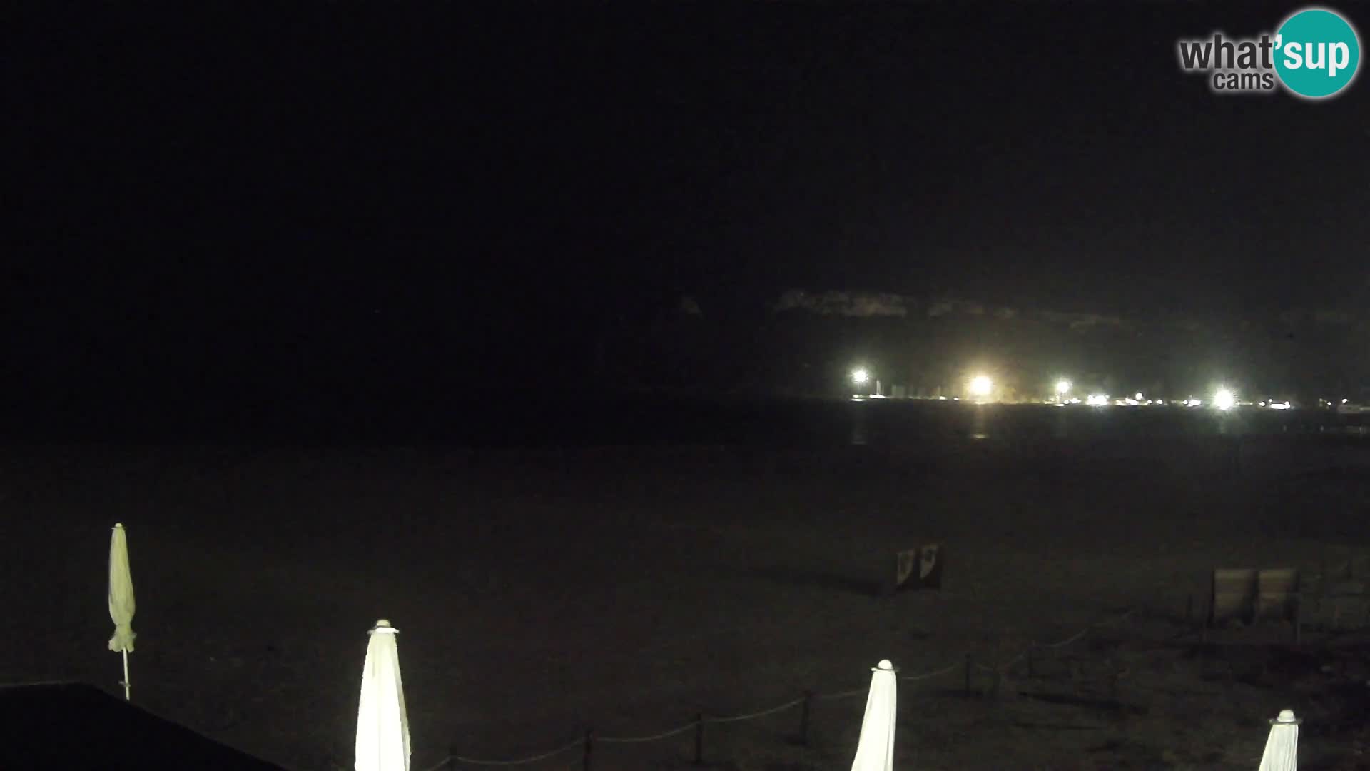Webcam plage de Poetto | Cagliari | Sardaigne