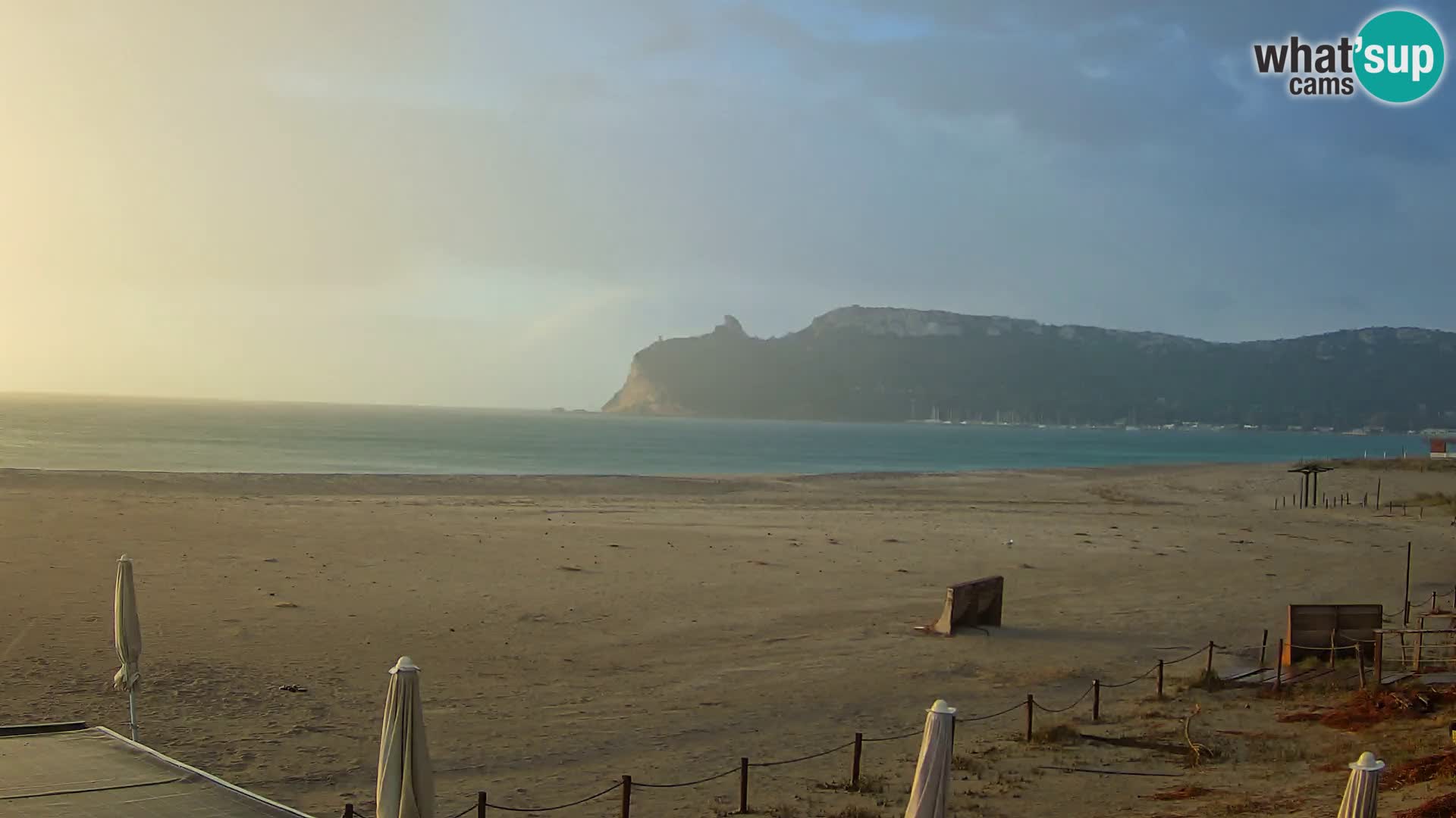 Poetto beach webcam | Cagliari | Sardinia