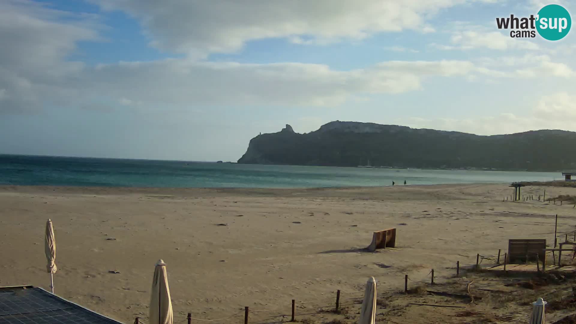 Poetto beach webcam | Cagliari | Sardinija