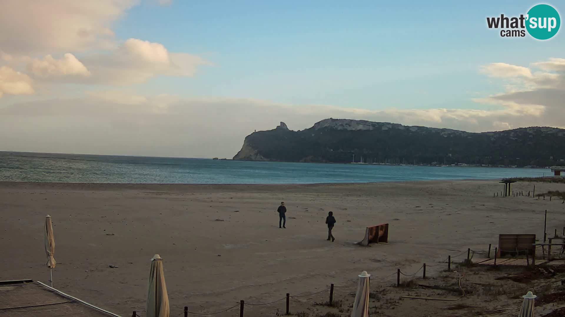 Poetto beach webcam | Cagliari | Sardinija
