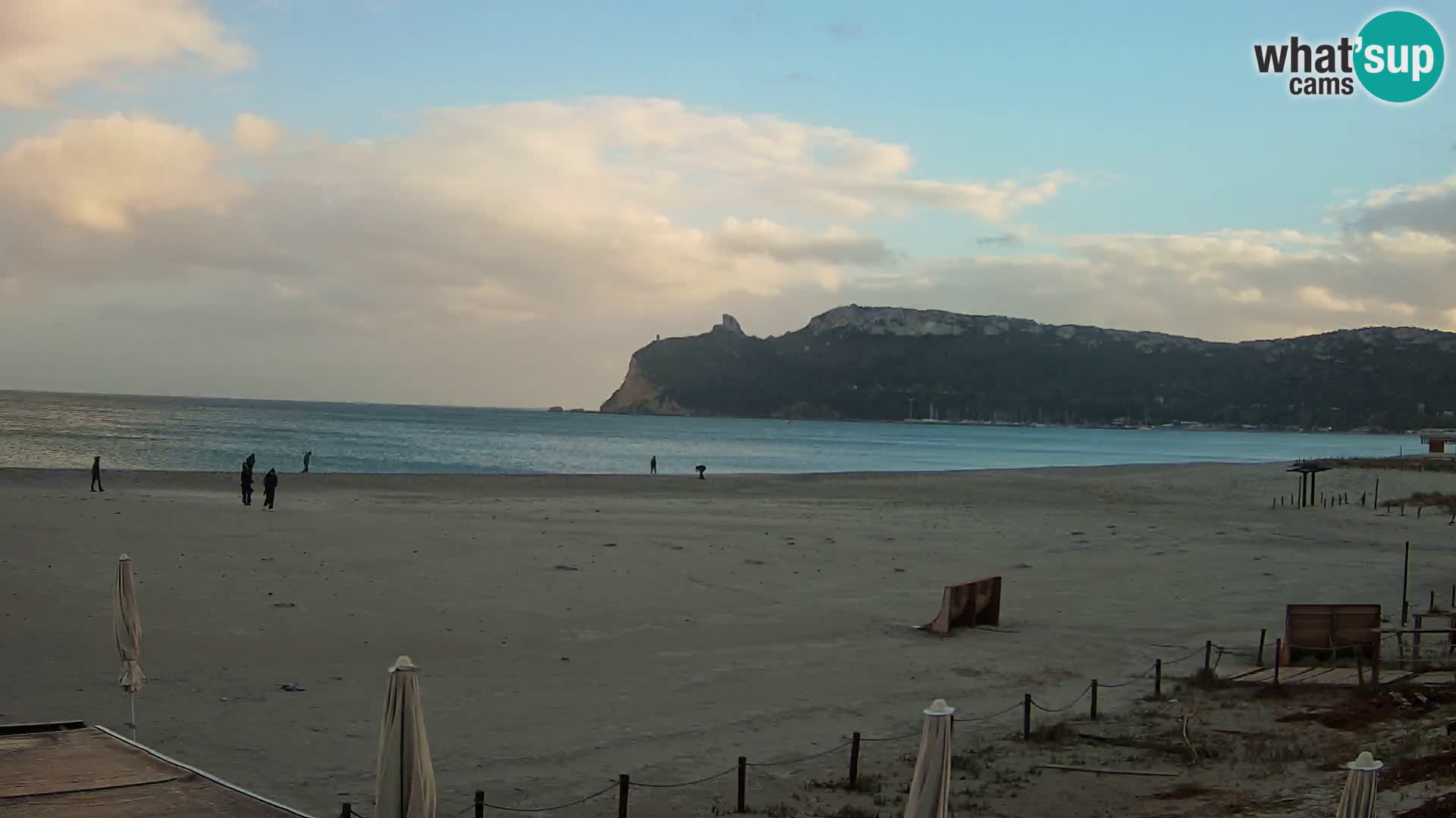 Poetto beach webcam | Cagliari | Sardinija