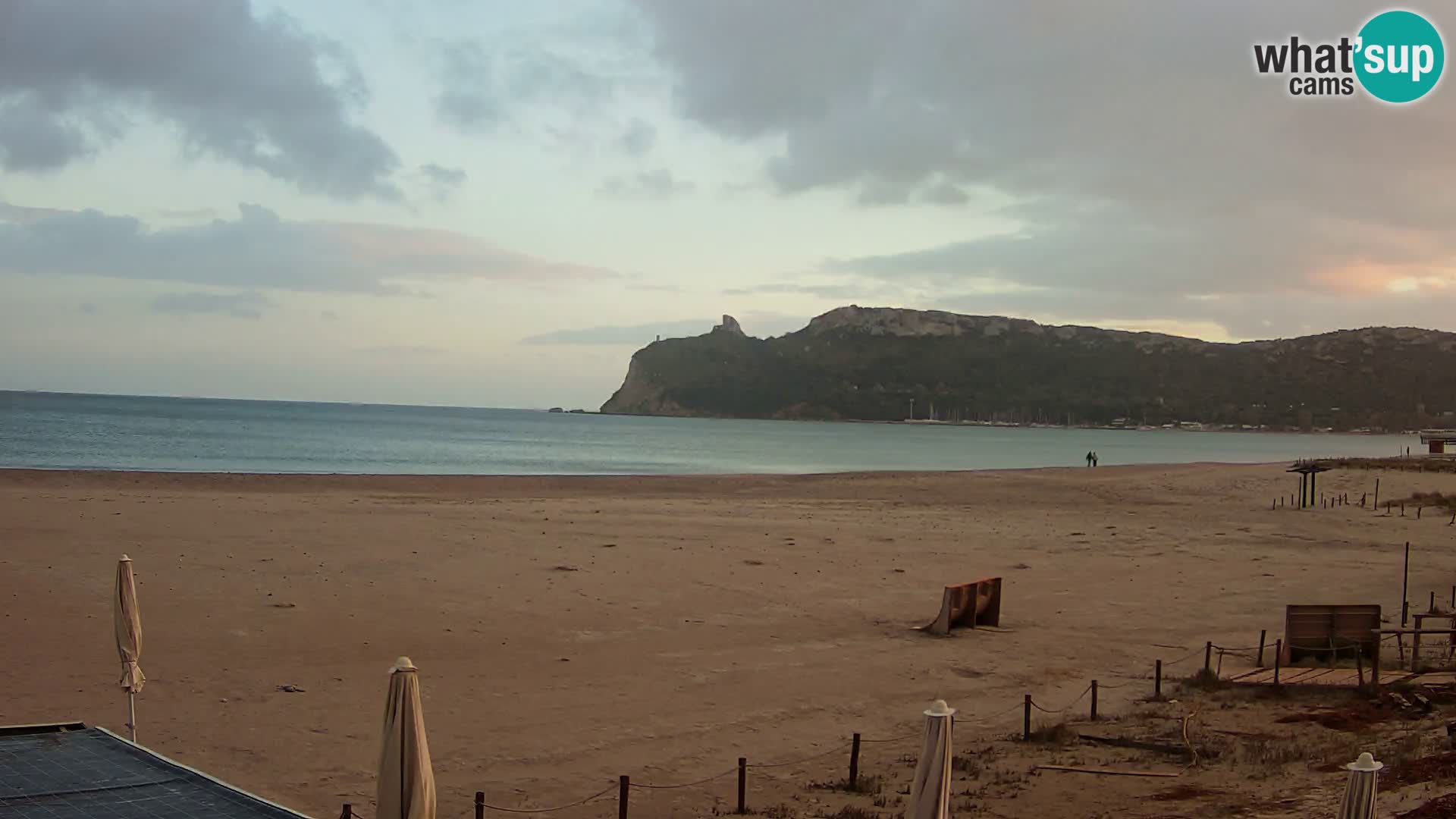 Poetto beach webcam | Cagliari | Sardinija